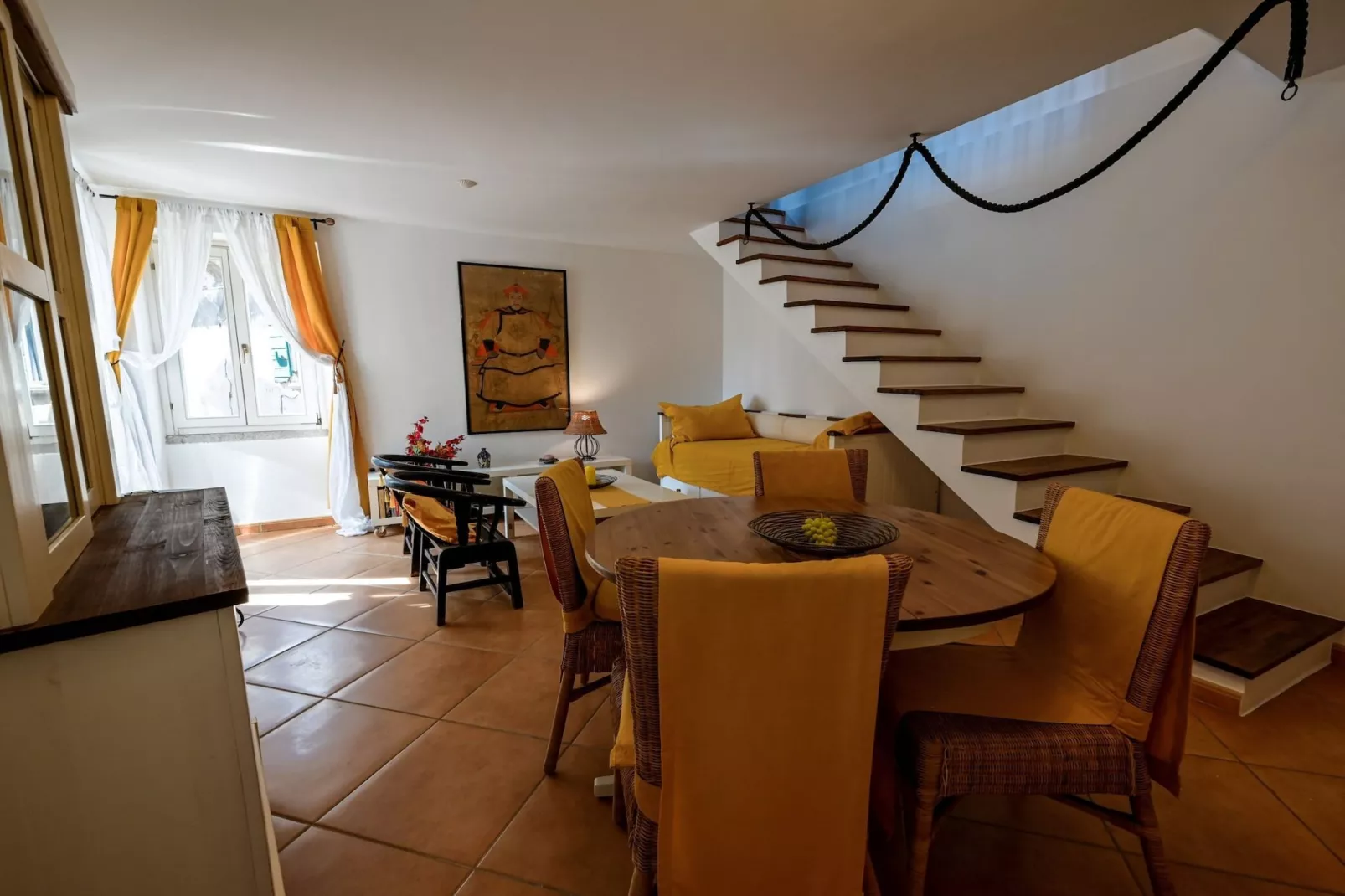 Sleek and Trendy Downtown Apartment - One Bedroom Apartment-Living room