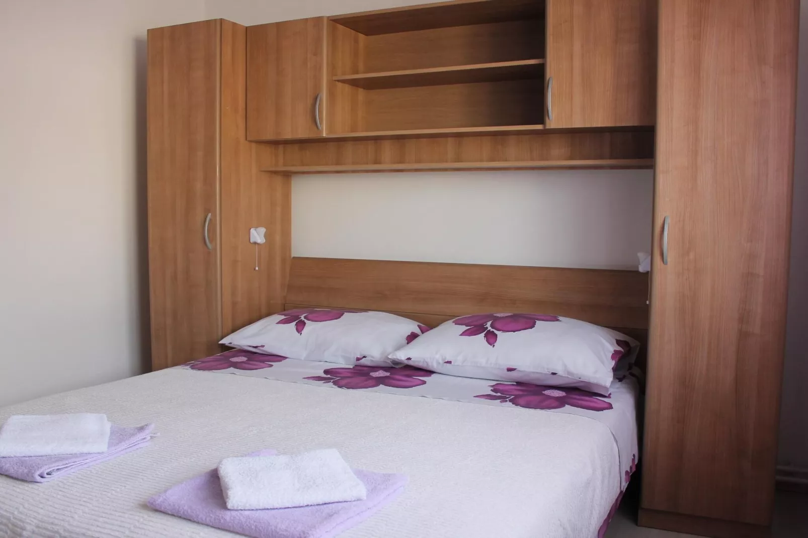 Serene Sea View Krk Apartment with Balcony - Two Bedroom Apartment with Sea View and Balcony-Bedroom