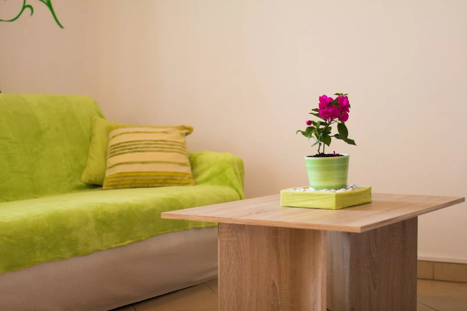 Refined and Timeless Krk Apartment with Terrace - Two Bedroom Apartment with Terrace-Living room