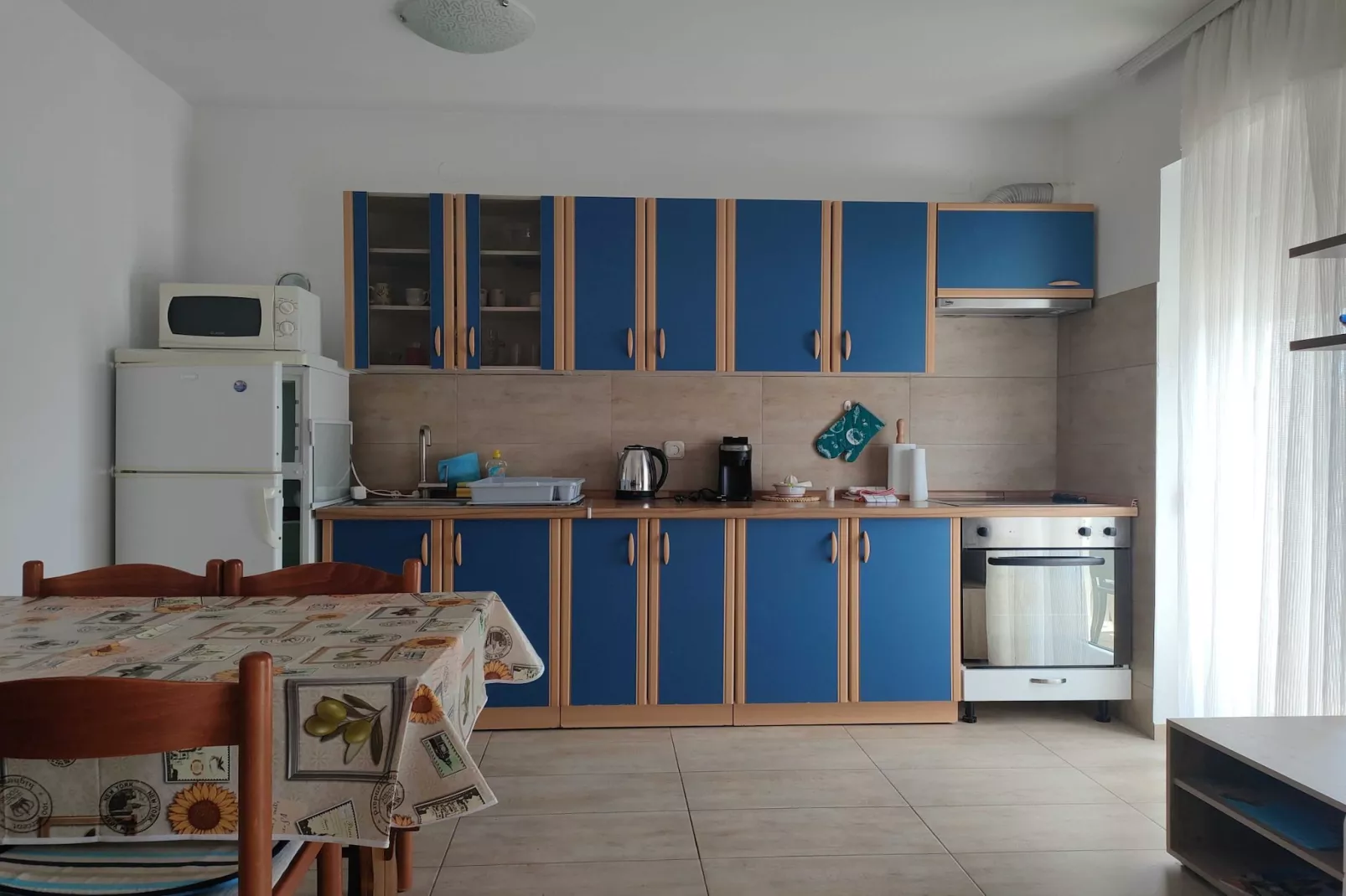 Apartments Krk with Sea View and Terrace - Standard Two Bedroom Apartment with Sea View ant Terrace (owner first floor)-Küche
