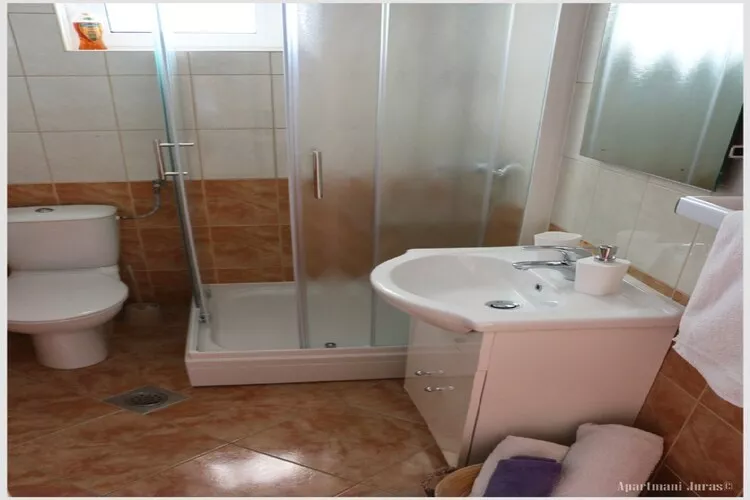 Apartments Juras - Studio Apartment with Sea View (Mia)-Salle de bain
