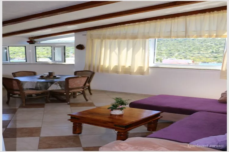Apartments Juras - Two Bedroom Apartment with Sea View (David)-Salle à manger
