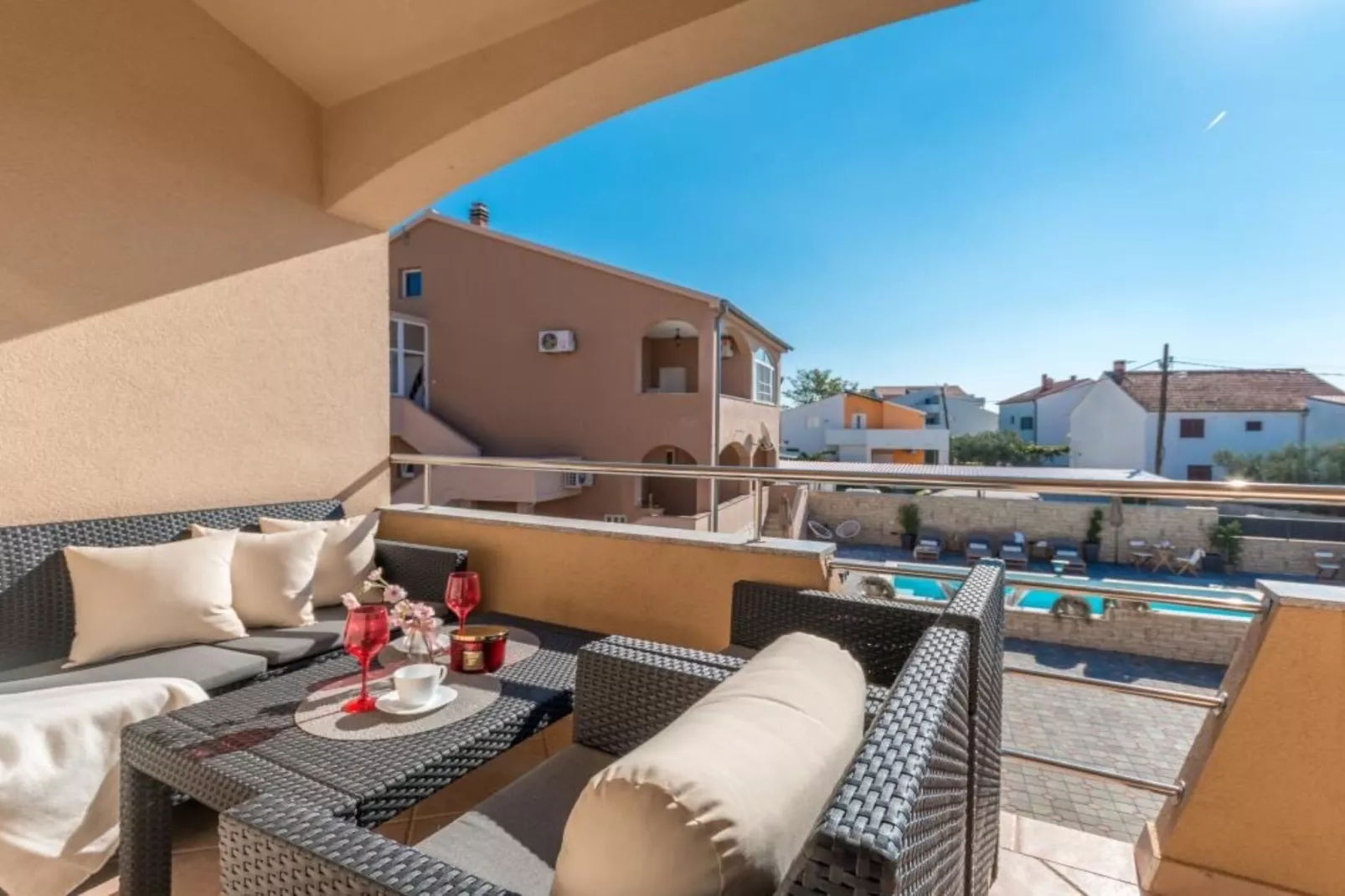 Villa Julia - Two Bedroom Apartment 1-Terrace balcony