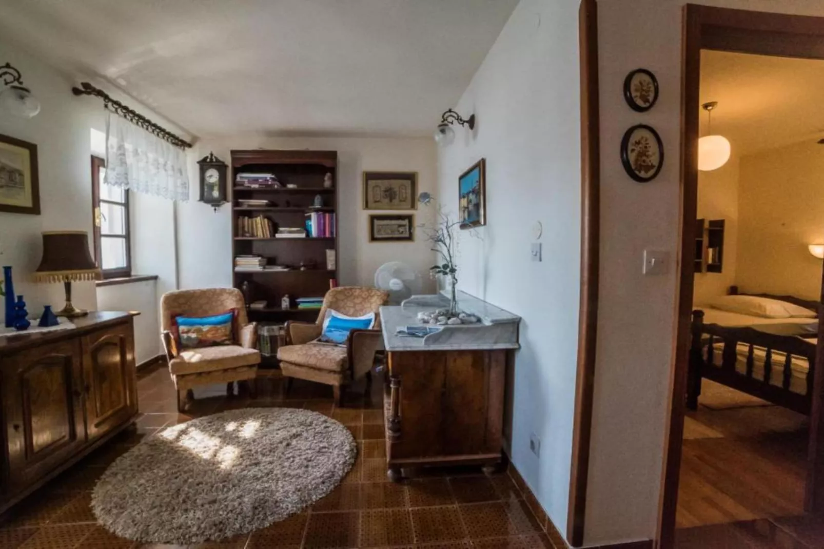 Stone House Seaside Retreat on Brač Island - Two Bedroom Apartment 2-Wohnzimmer