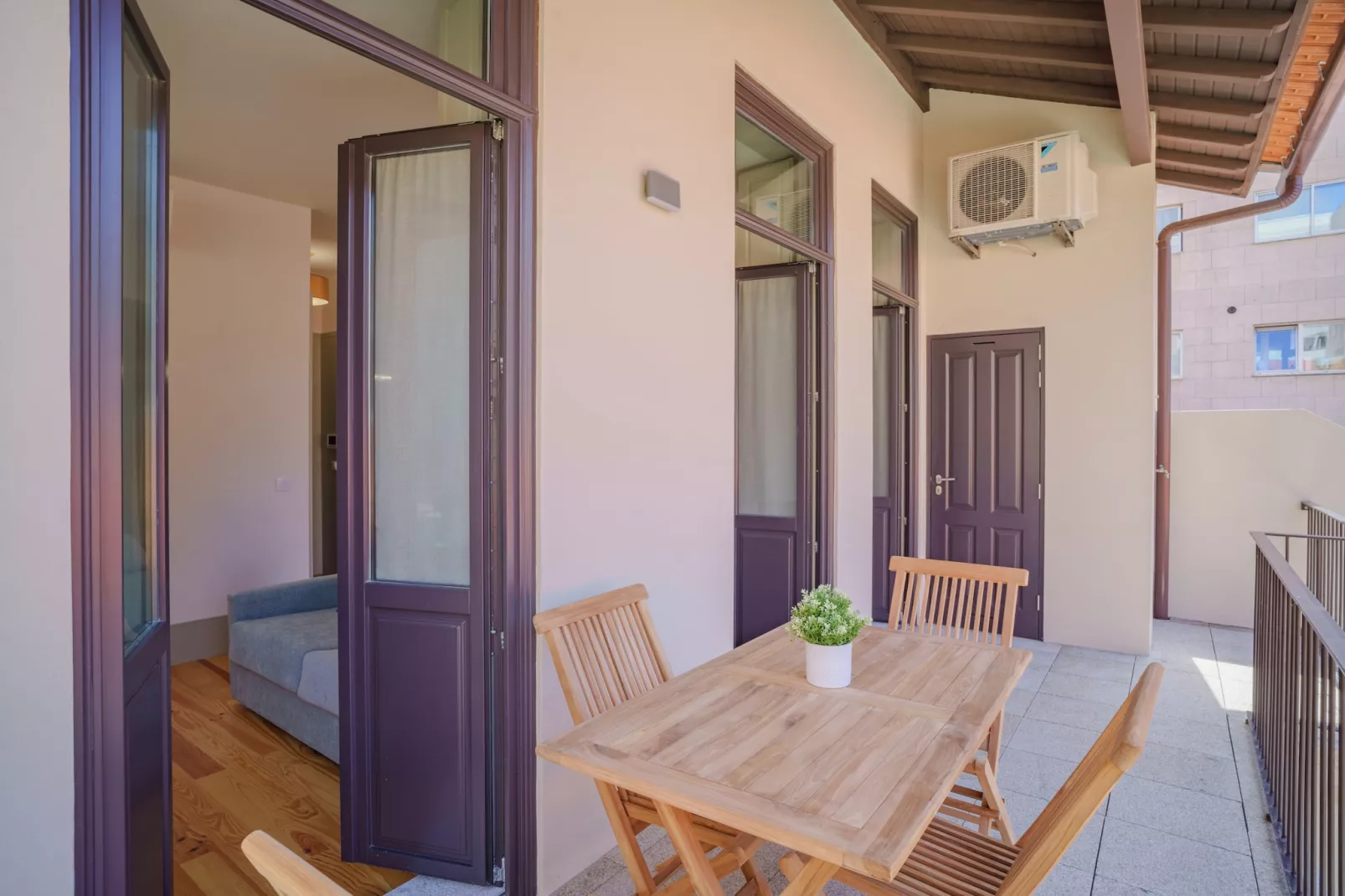 Feel Porto Matosinhos Ocean Flat III-Terrasse