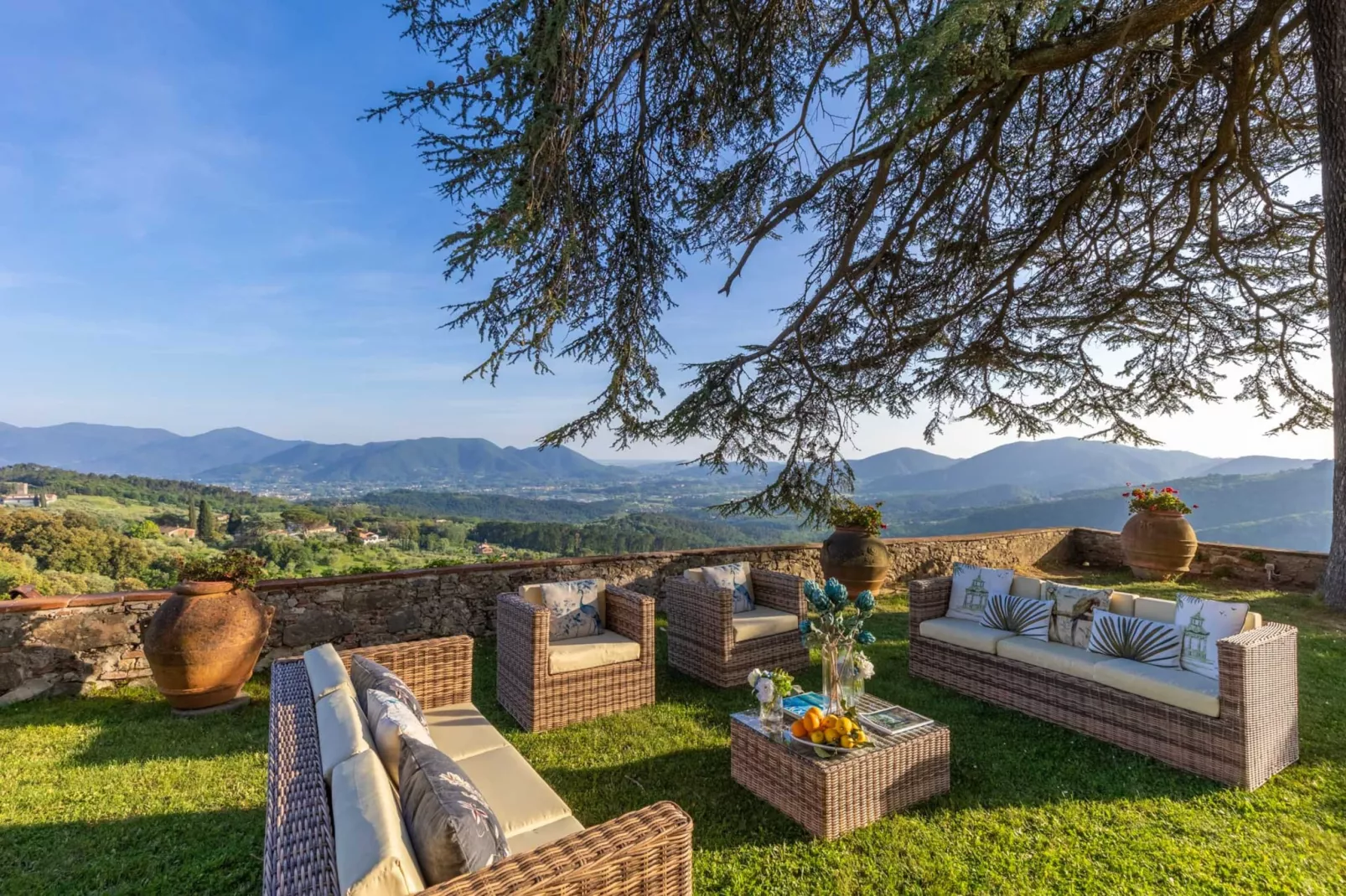 Villa Borbone - perched on the Lucca Hills-Untagged