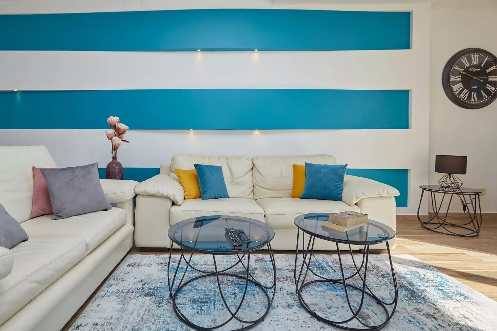 Dubrovnik Deluxe Blue Bayou - Luxury Two Bedroom Apartment with Sea view (Ex. Deluxe Lily)-Living room