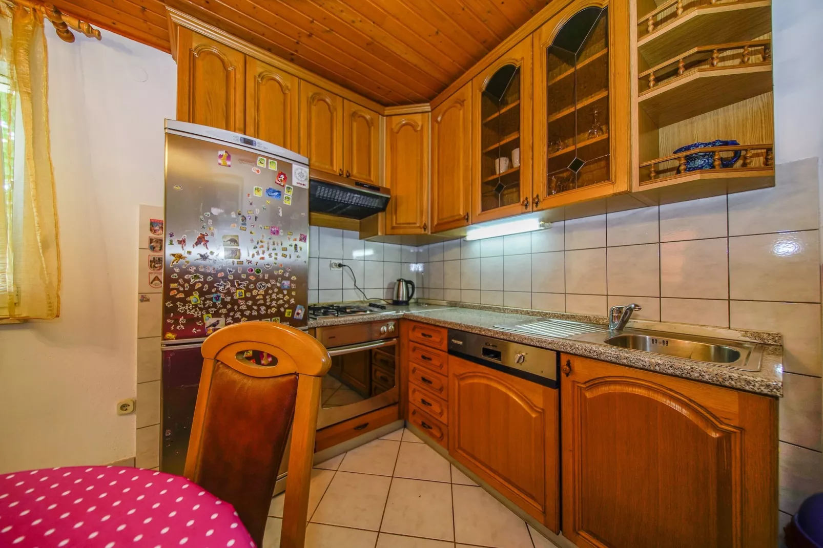Apartment Mini Brač - One Bedroom Apartment with Terrace (ST)-Kitchen