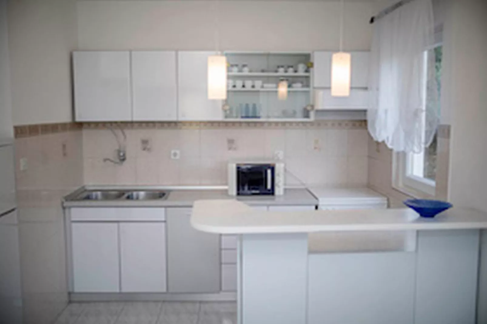 Apartments & Rooms Green Bay - Two Bedroom Apartment with Balcony and Sea View (APP 6)-Küche