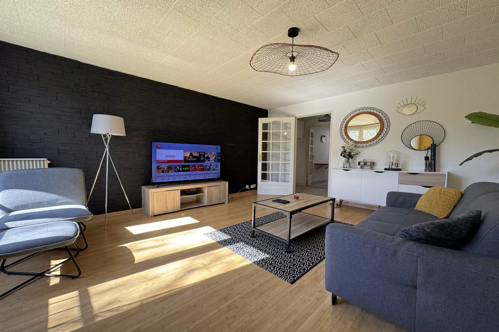 L'Olympique - Parking - 4p - Rêve au Mans-Living room