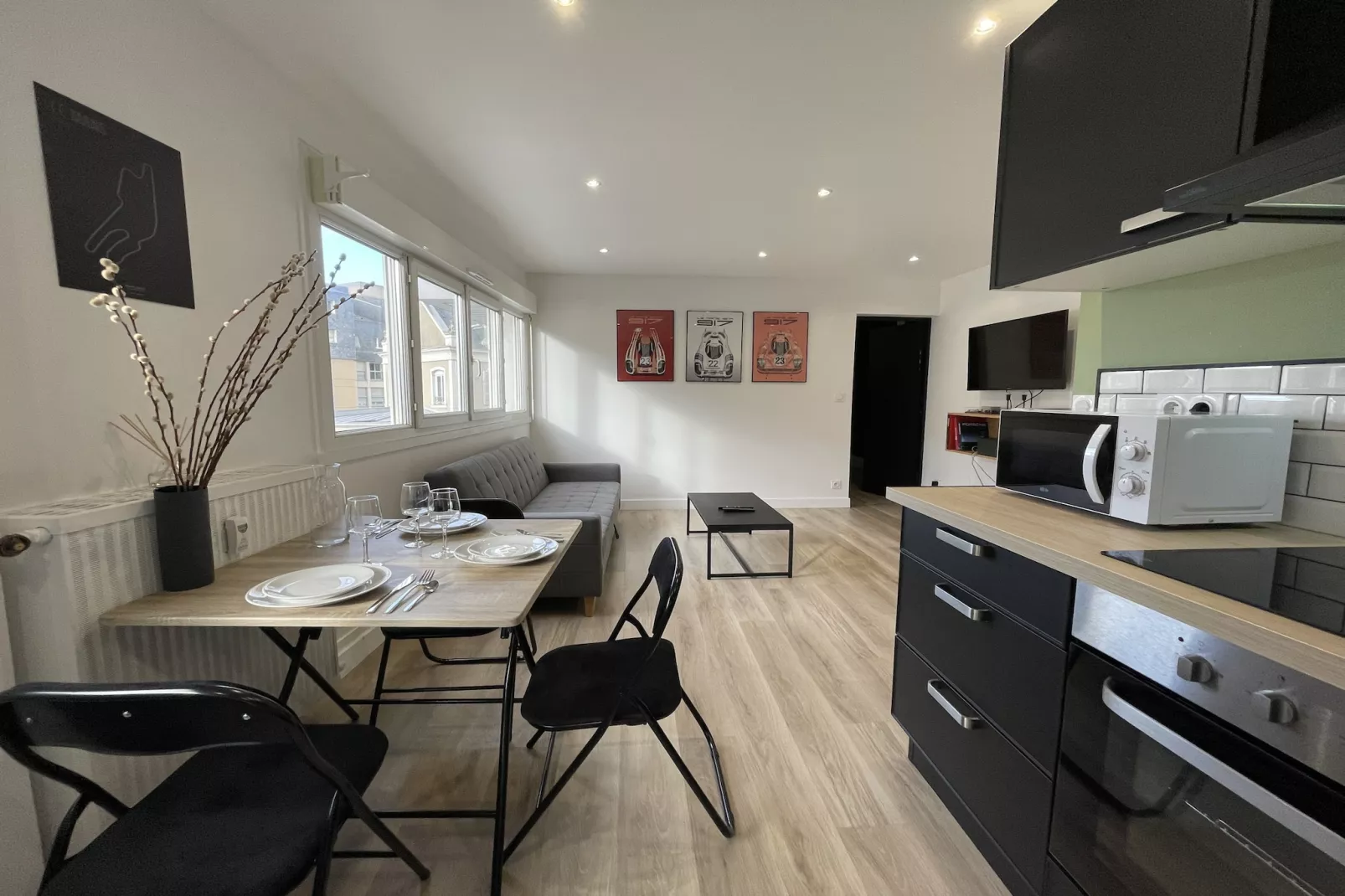 Le Scuderia - Centre - 3p - Rêve au Mans-Living room