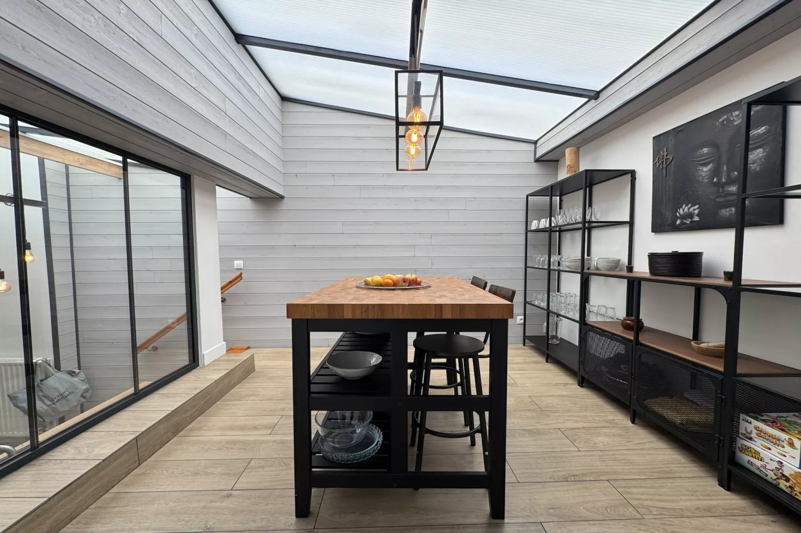 Le Maki - 10 pers - Piscine - Rêve au Mans-Dining room