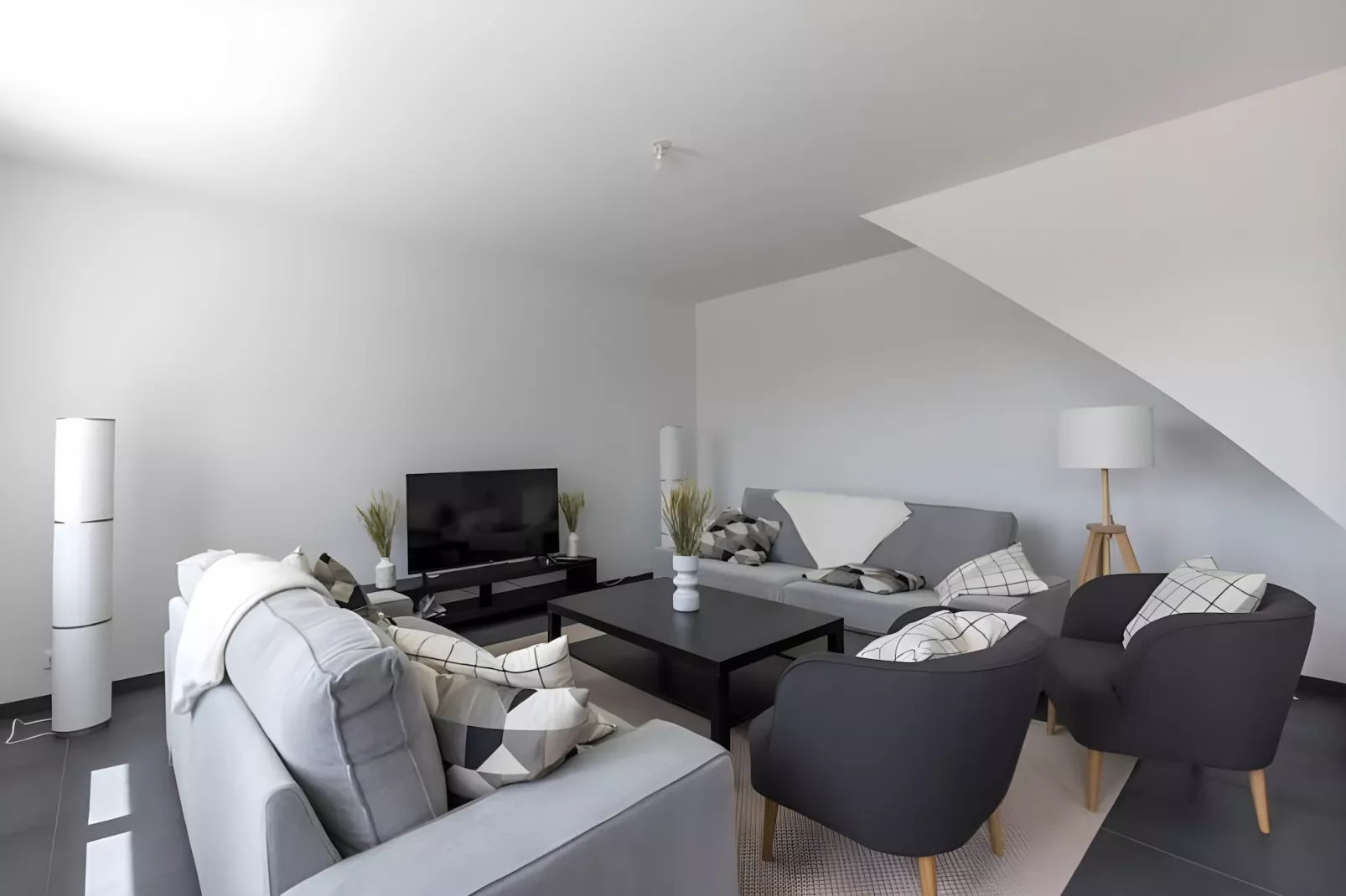 Le Flocon - Campagne - 6p - Rêve au Mans-Living room