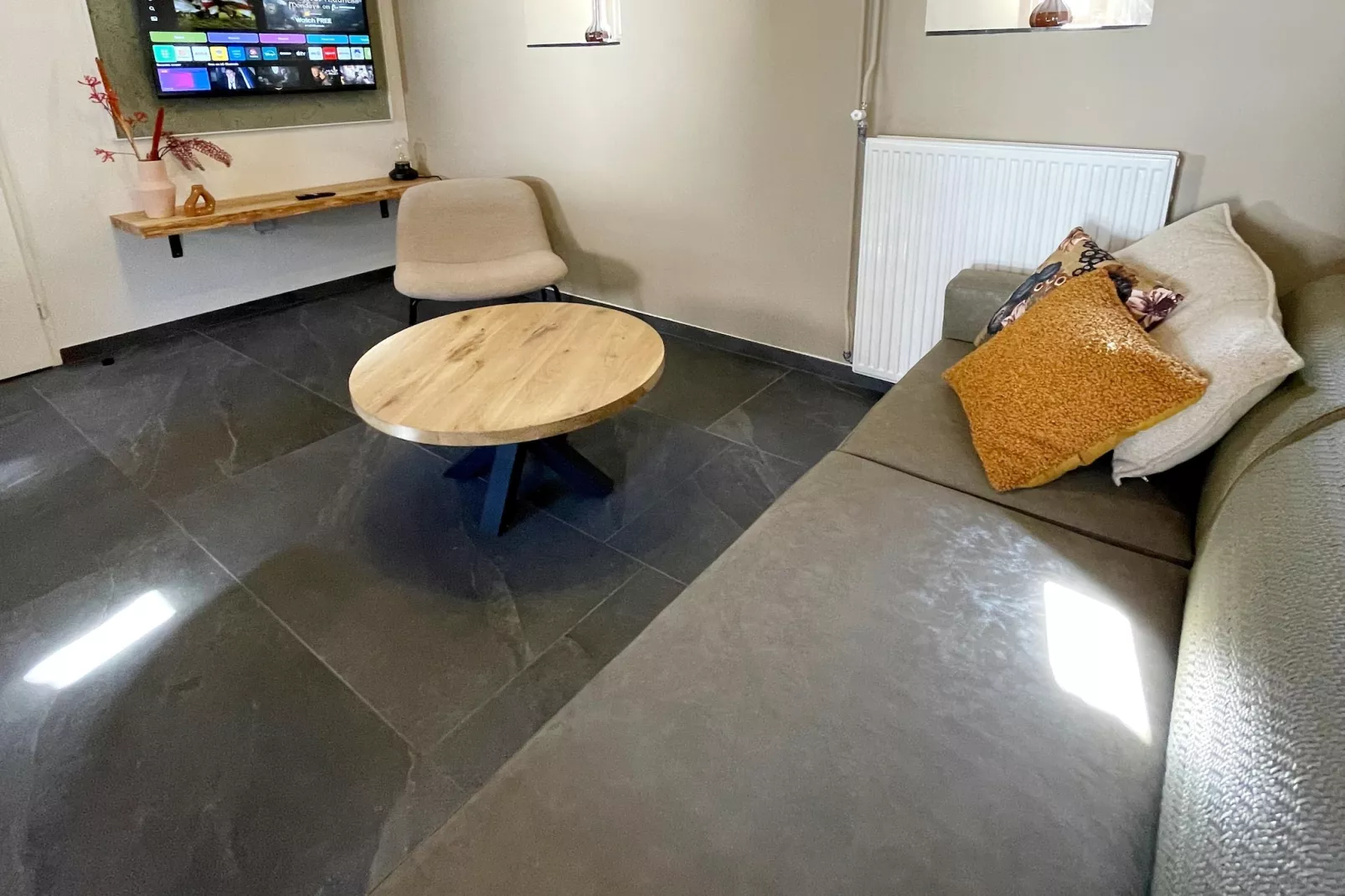 Valleyview Cottages - NR18-Wohnzimmer