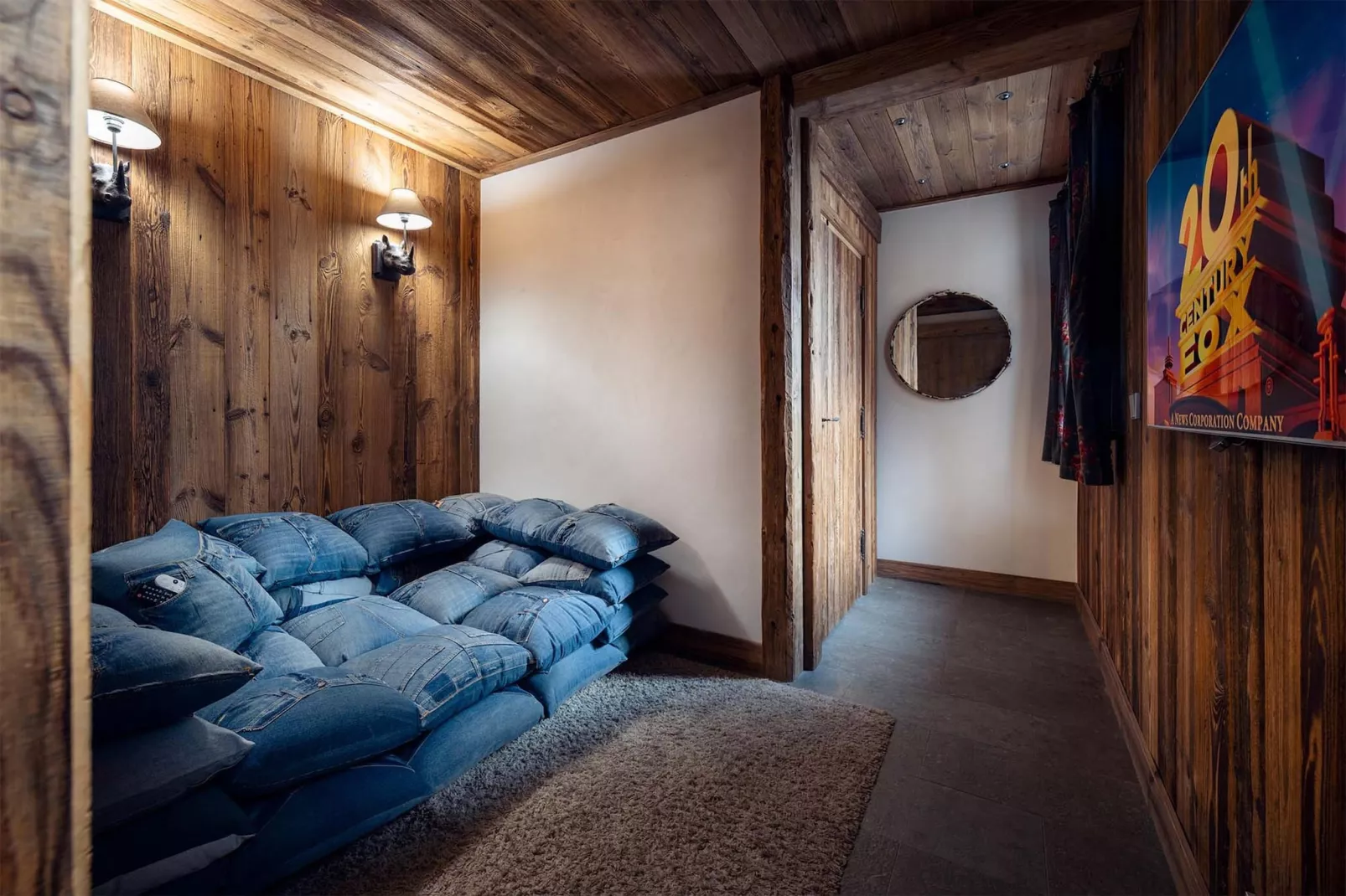 Chalet 6 pièces  cabine 10/12 personnes-Living room
