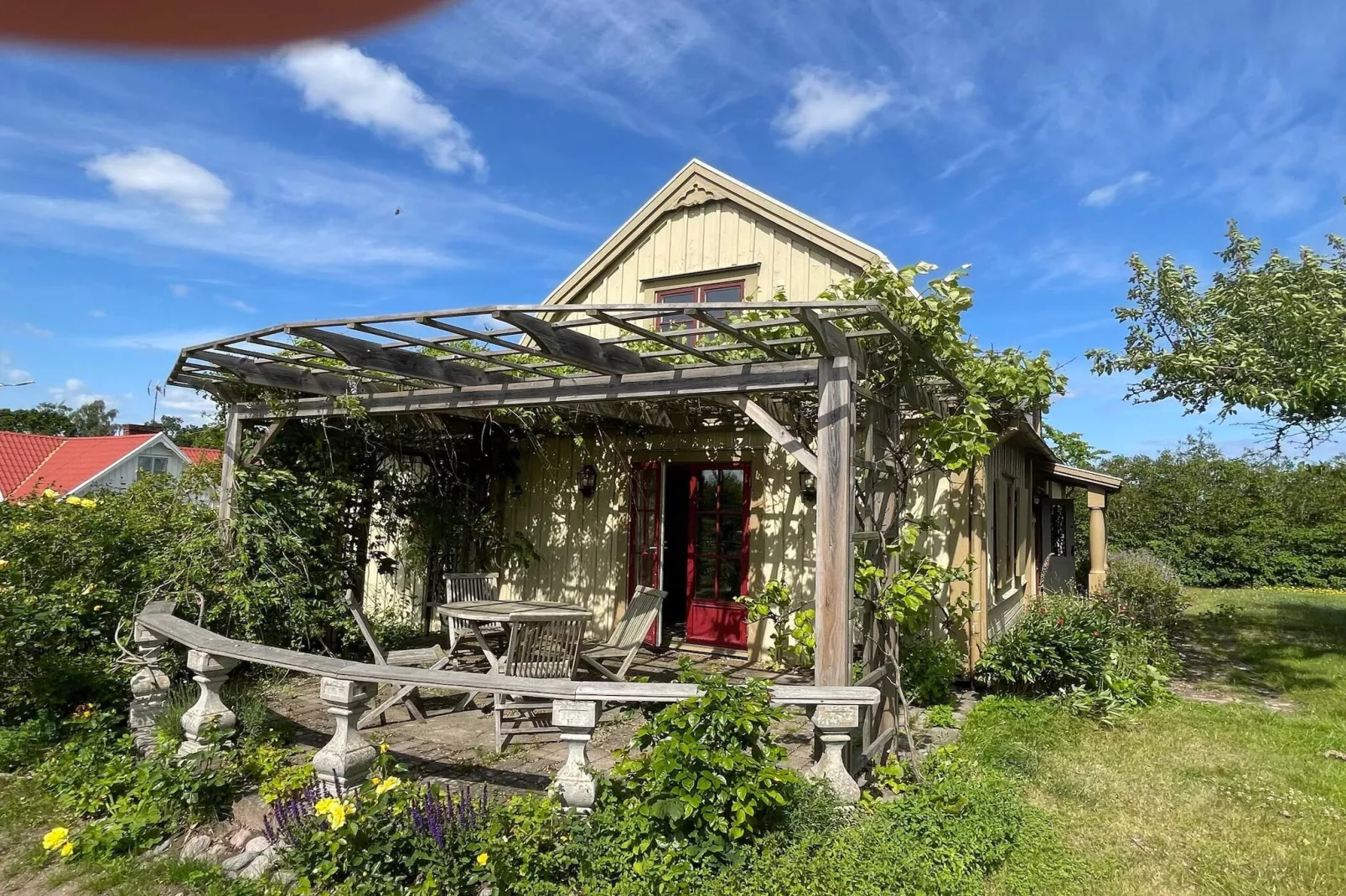 4 Sterne Ferienhaus in Fågelmara-Im Freien