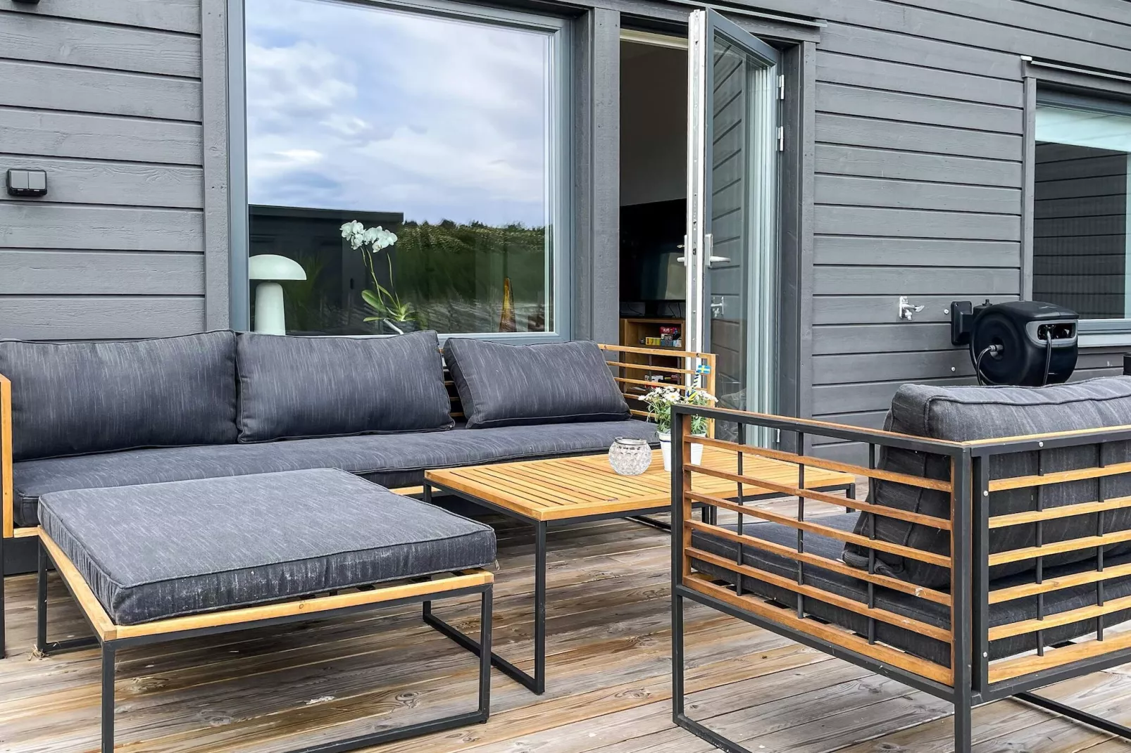 5 Sterne Ferienhaus in MÖRBYLÅNGA-Im Freien
