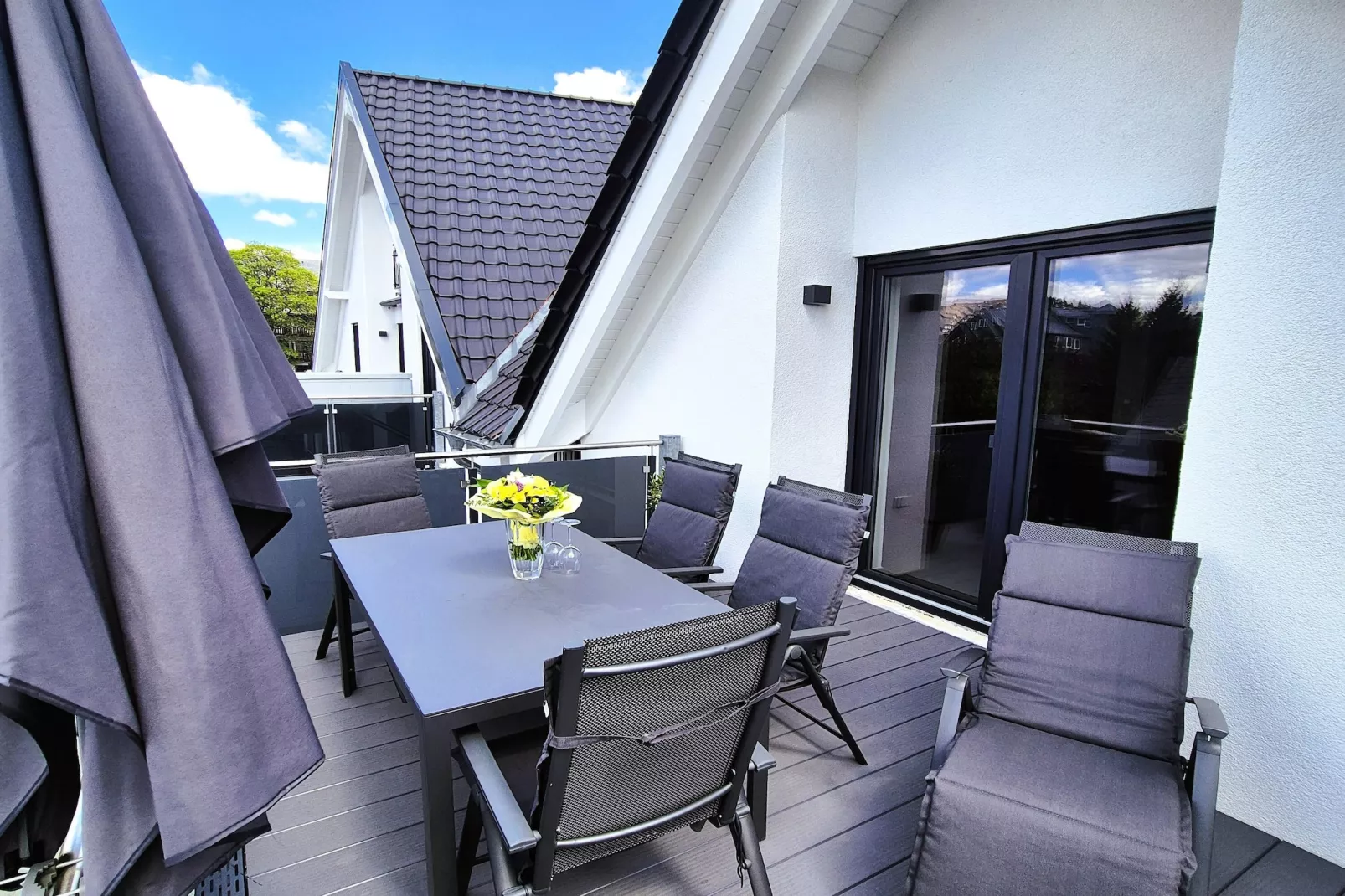 2 SZ Deluxe/ 5P- Winterberg Appartement 21136-Terrasse / balcon