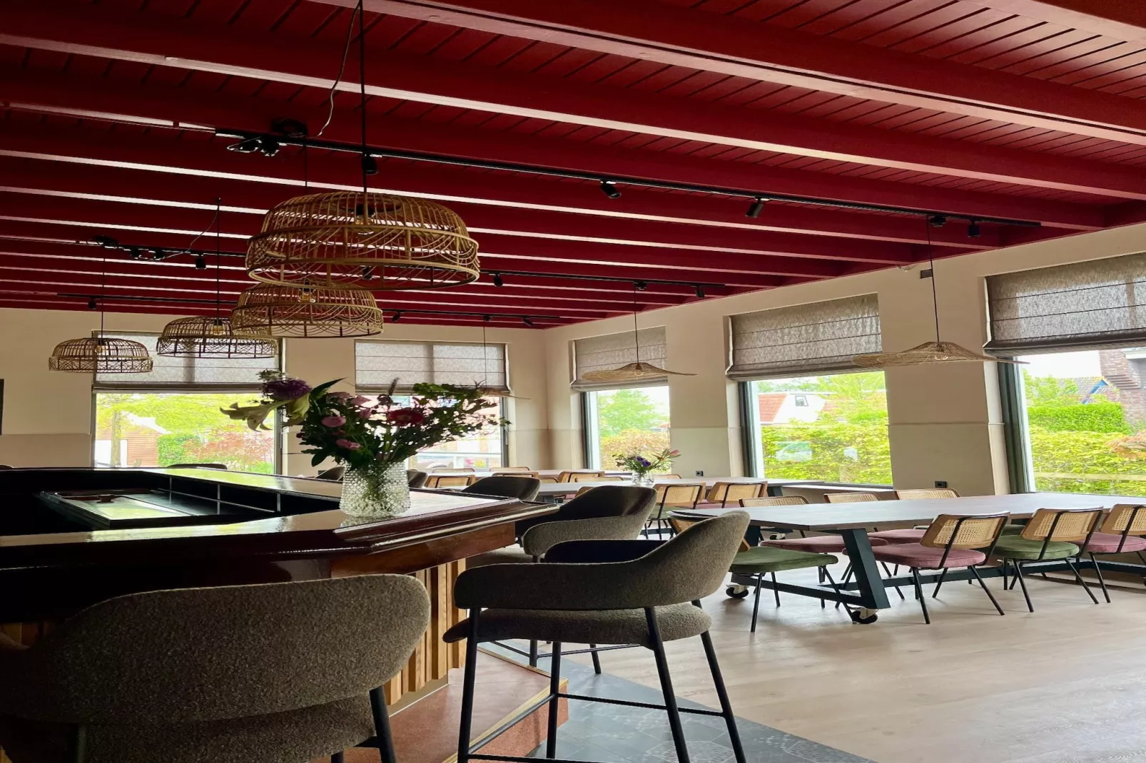 Groepsaccommodatie met 10 luxe tweepersoons kamers-Dining room