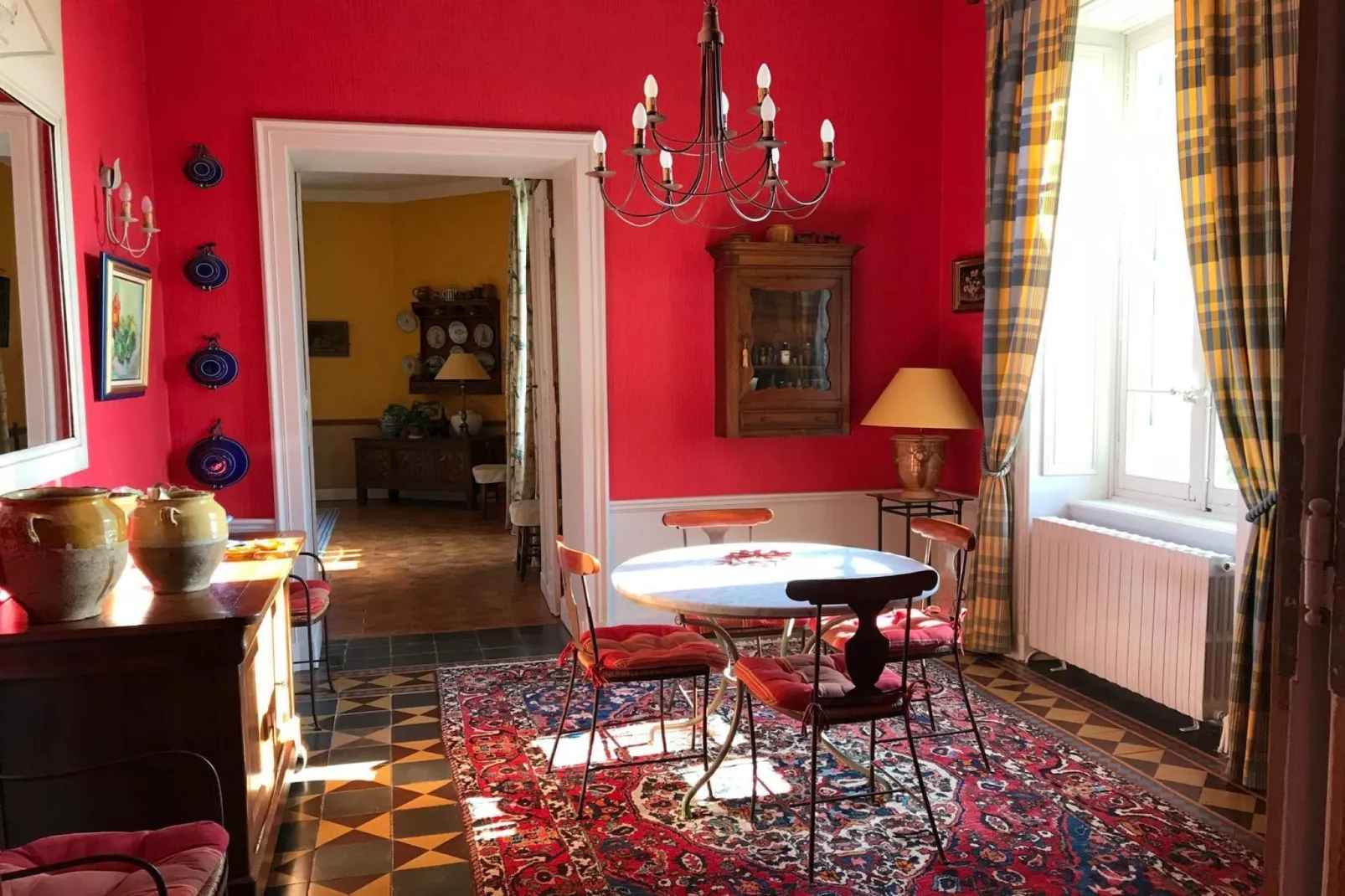 Maison de Maitre avec piscine-Esszimmer