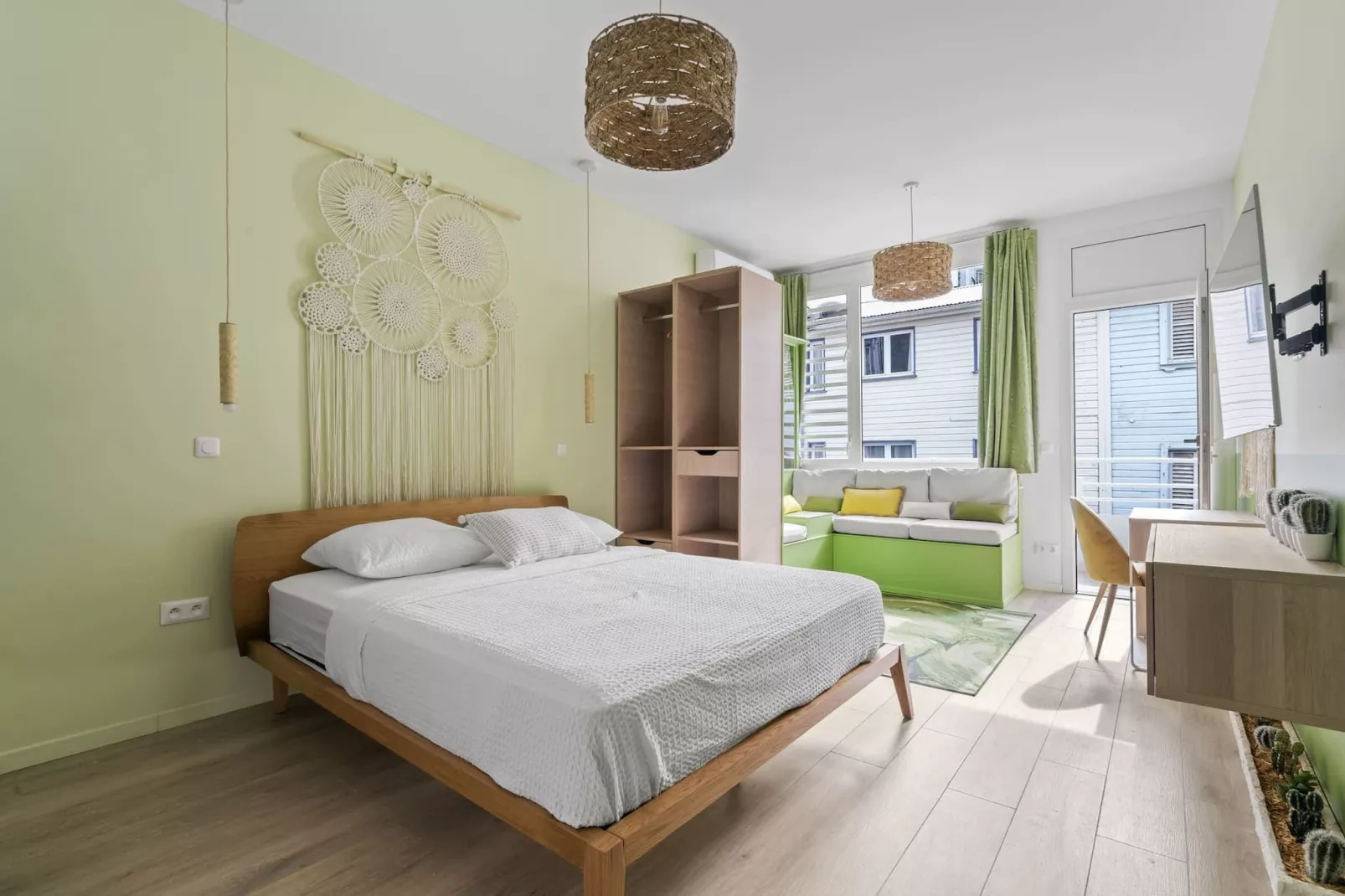 Studios Bohème et Tropical-Schlafzimmer