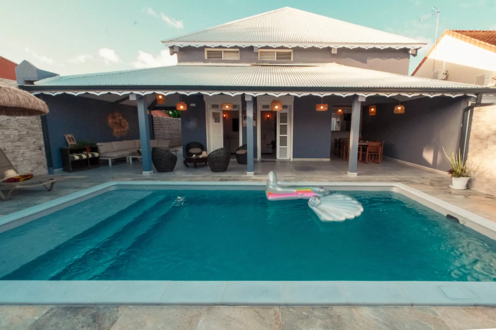 Villa L'Or de Belfond - Piscine & Plage à Pied-Schwimmbad