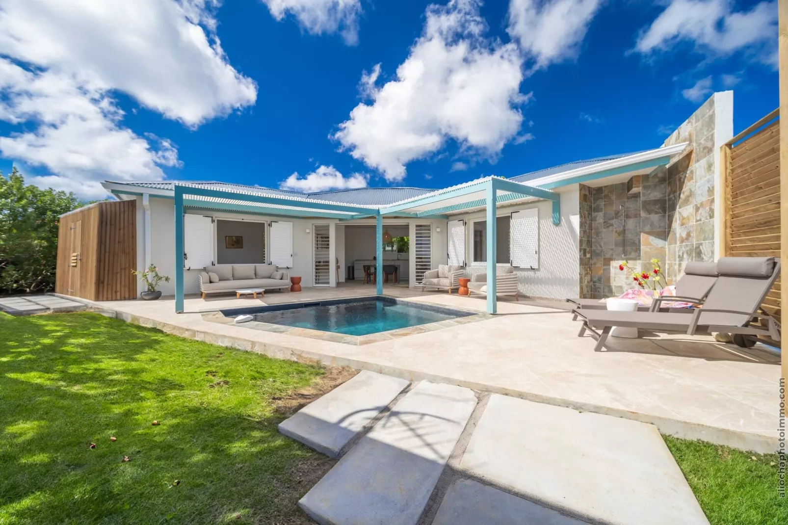 Villa de Charme: Piscine, Plage à 5 min-Außenbereich Sommer