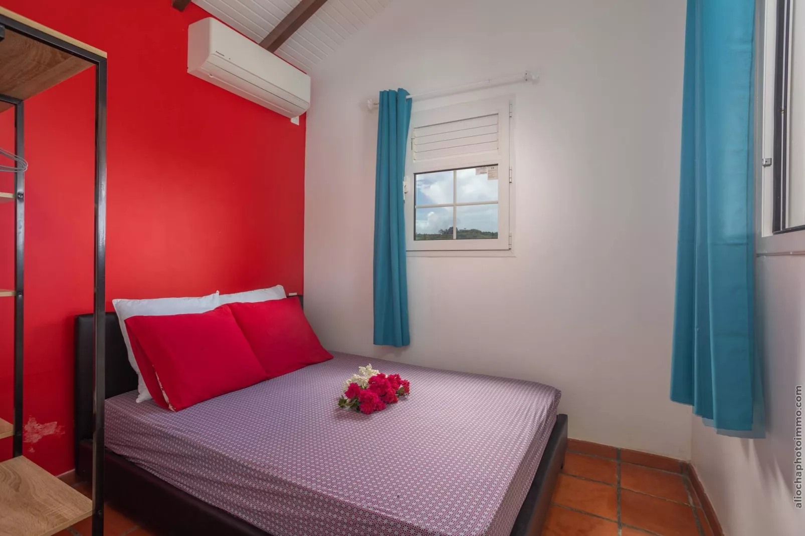 Bungalow avec piscine au cœur de la Campagne Oge - Schlafzimmer