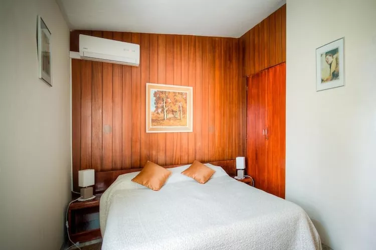 Guest House Villa Nina- Studio with Terrace and Partial Sea View (S5 - bungalov)-Schlafzimmer