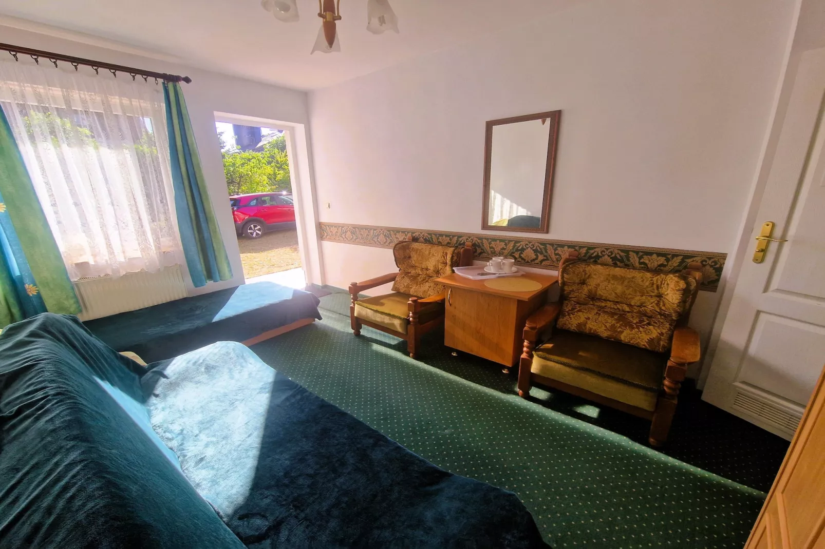 Pokój 2 osobowy na parterze-Schlafzimmer