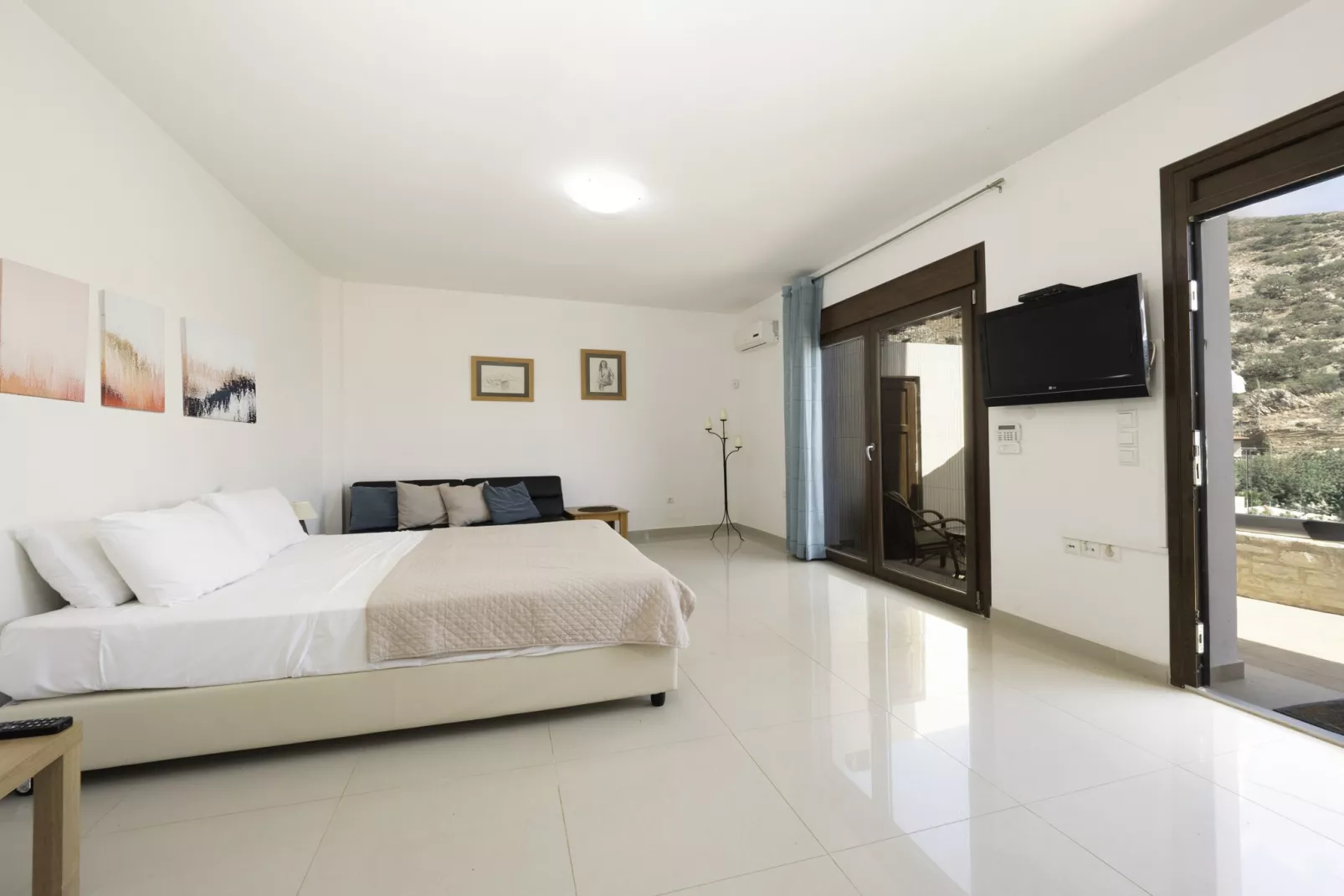 Studio Nikos-Schlafzimmer