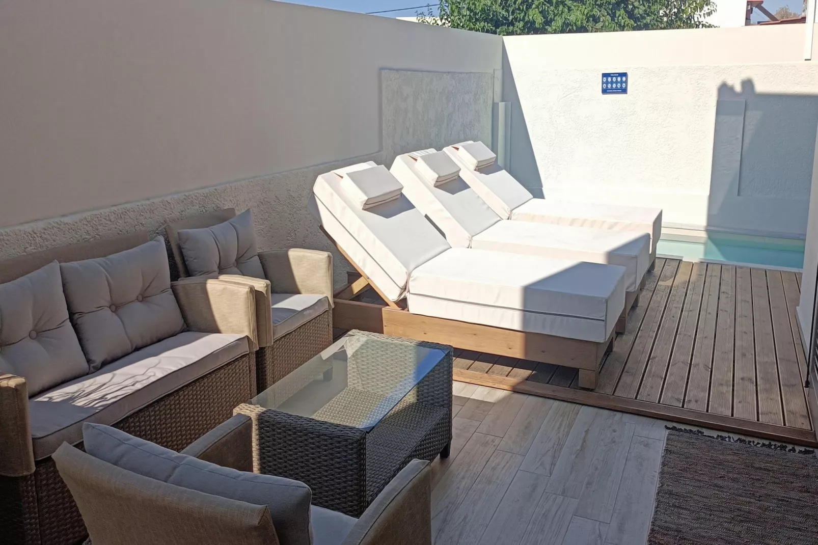 Aloe-Terrasse/Balkon