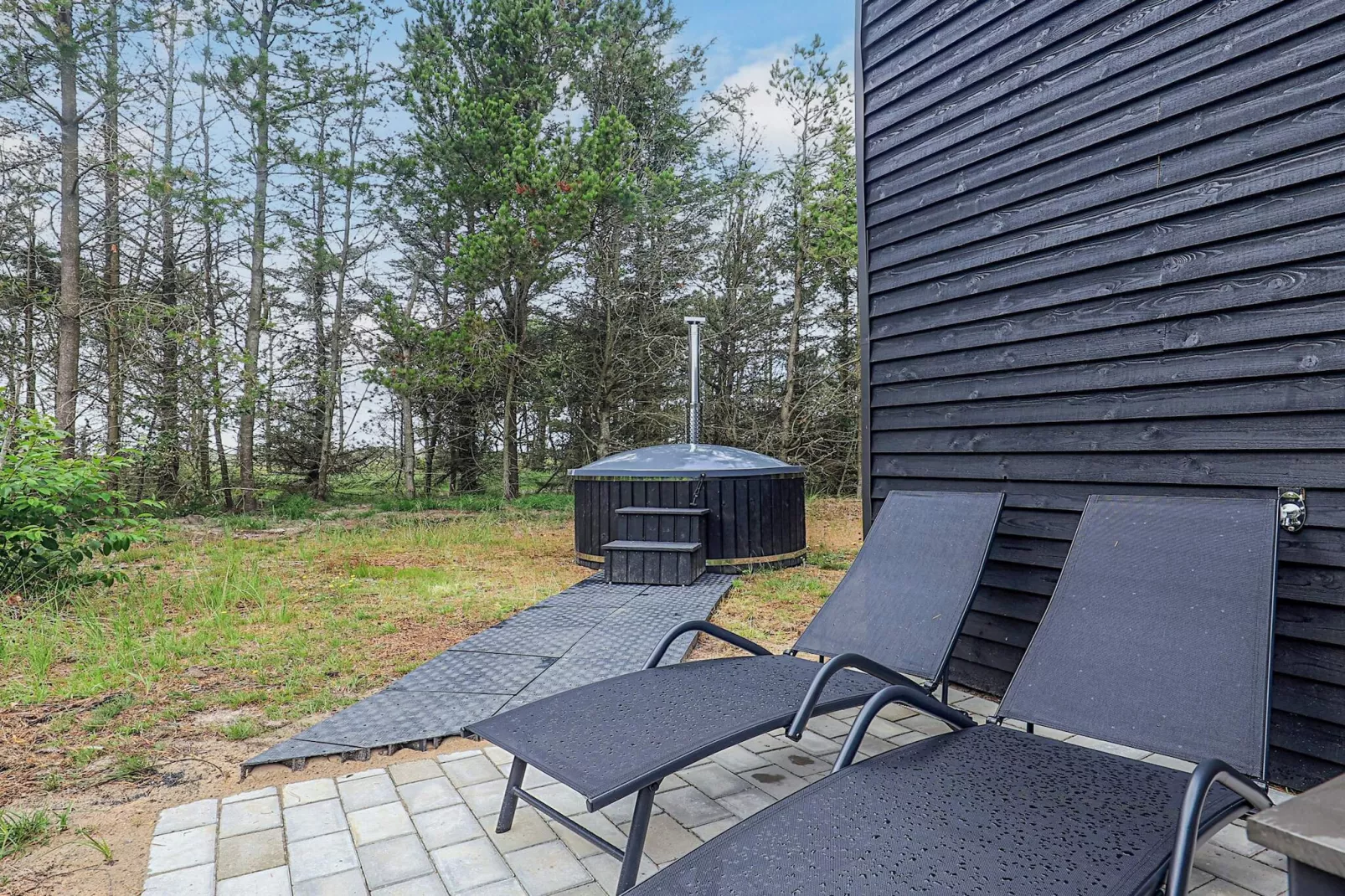 Luksus spa hytter-Outdoor