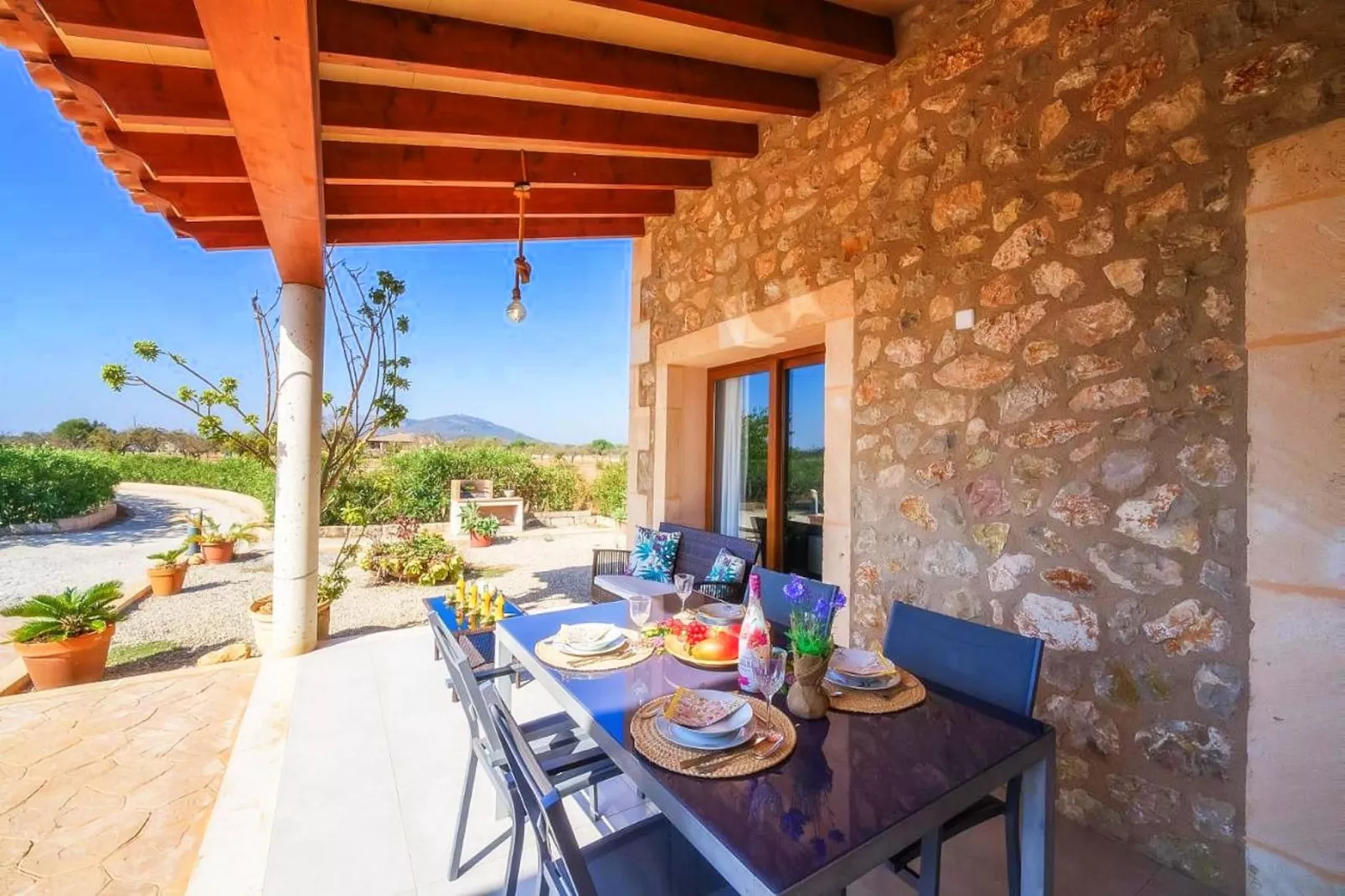 El Rafal de Son Albe-Terrace balcony