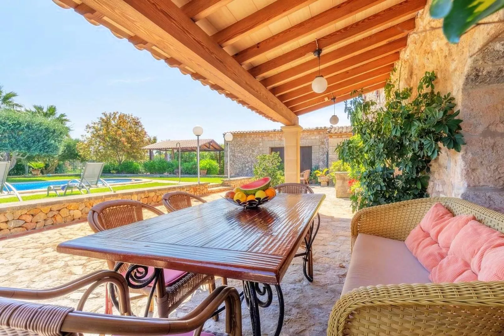 Finca Ca S'Homo in B-Terrasse/Balkon