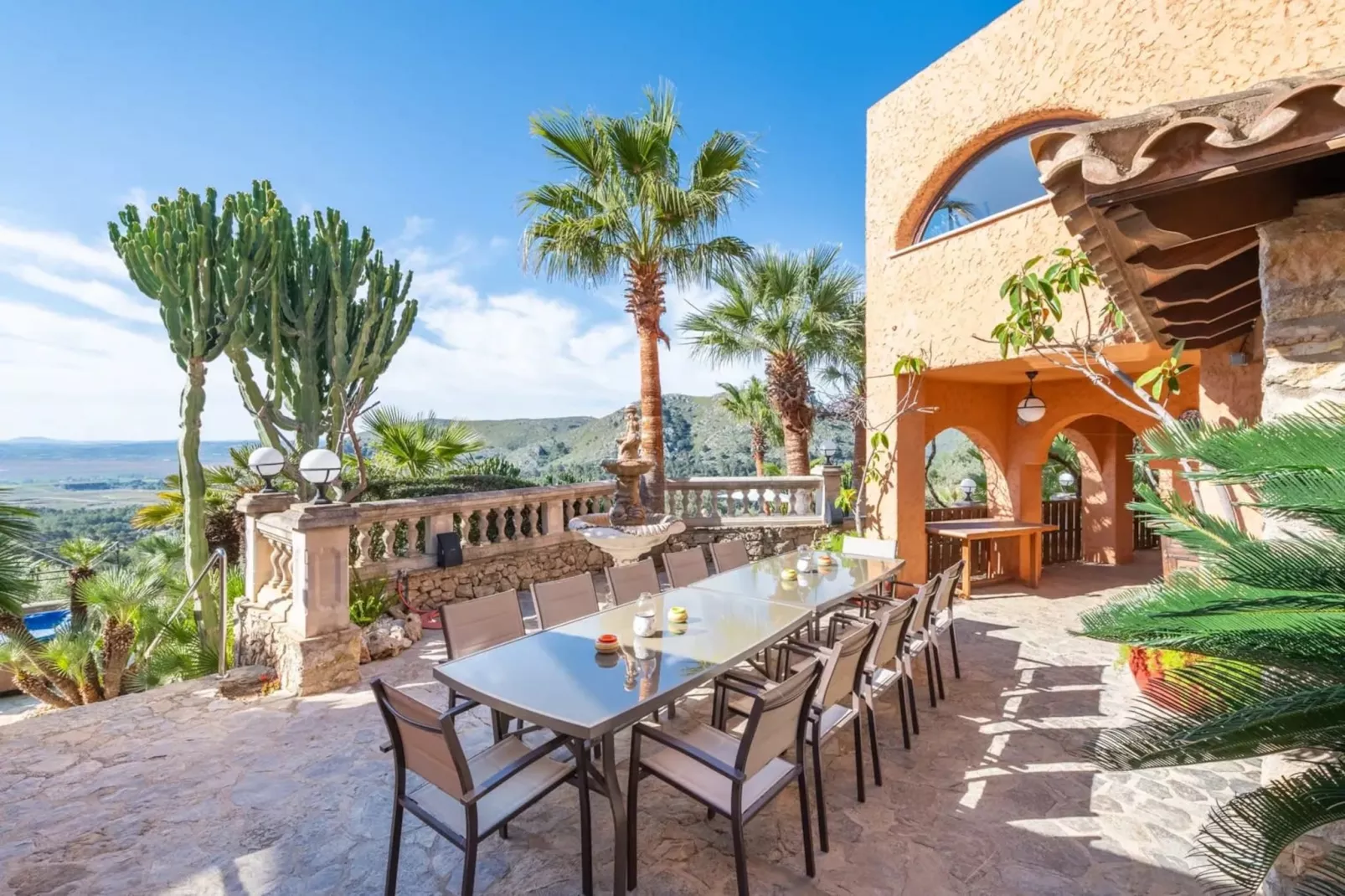 Villa Oscols in Aldf-Terrace balcony