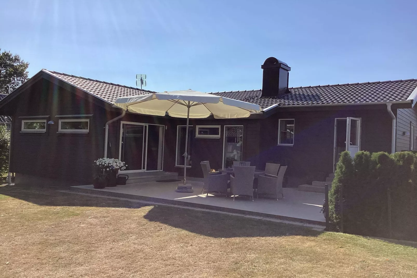 4 Sterne Ferienhaus in SÖLVESBORG-Im Freien
