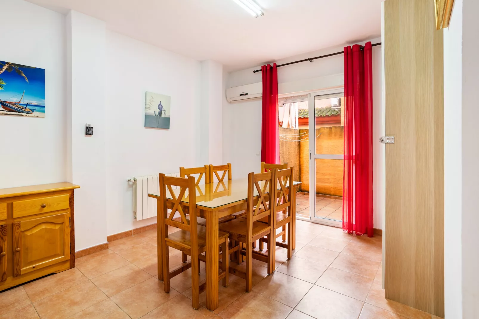 Casa de playa La Antilla-Salle à manger