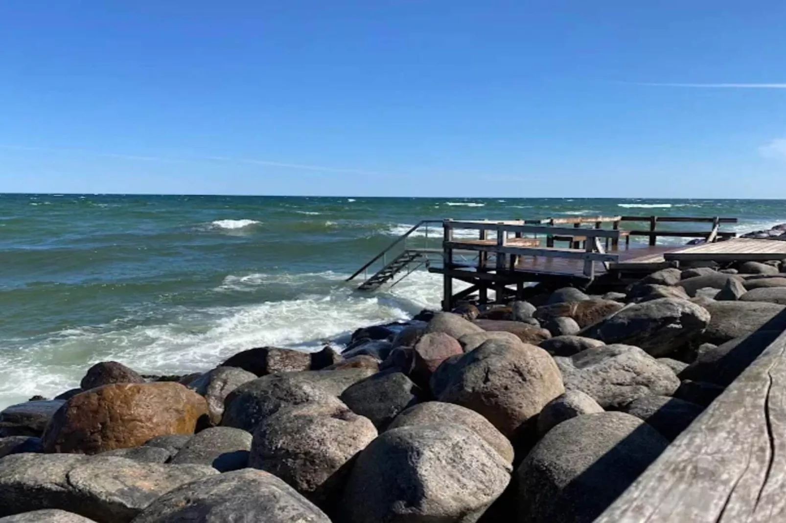 Maison de vacances pour 8 a Hadsund-Vue sur l'eau
