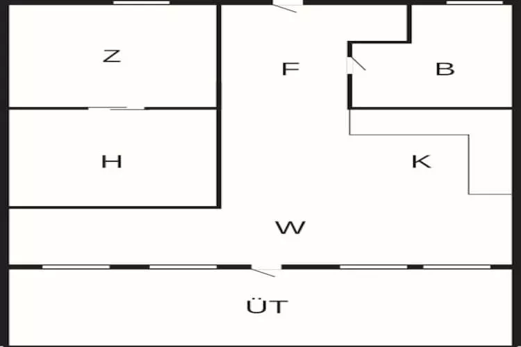 4 person holiday home in Ærøskøbing-By Traum-Floor plan