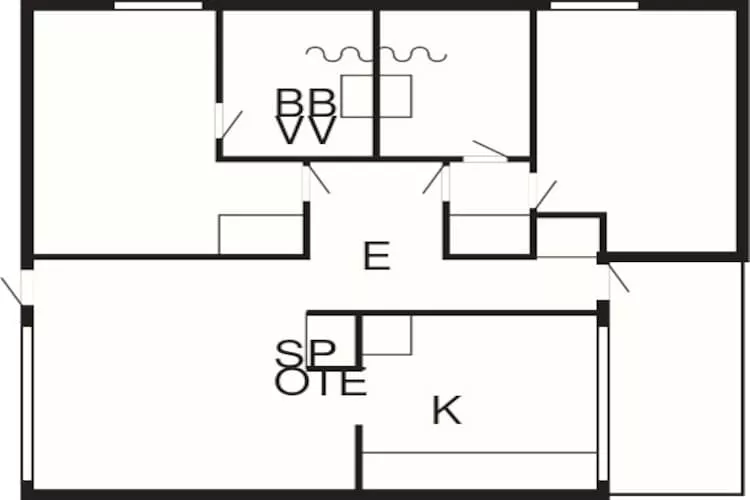 C-3 room,2 bathrooms-Grundriss