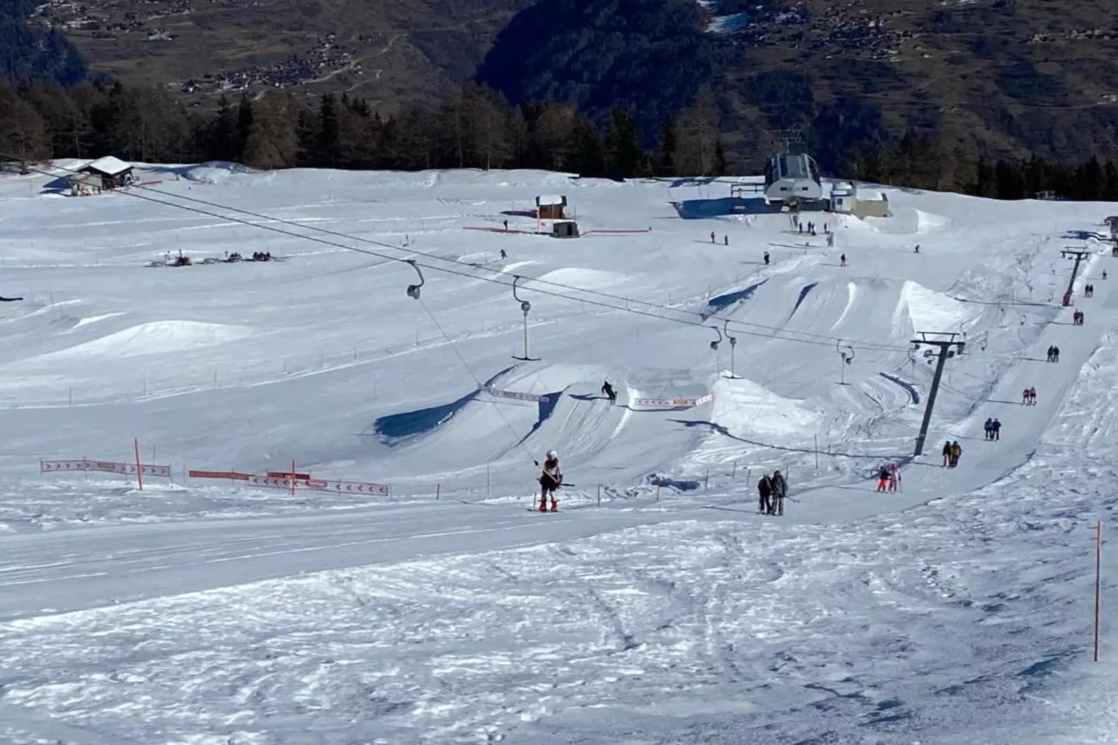 Chalet Le Chaînon-Gebiet Winter 5 km