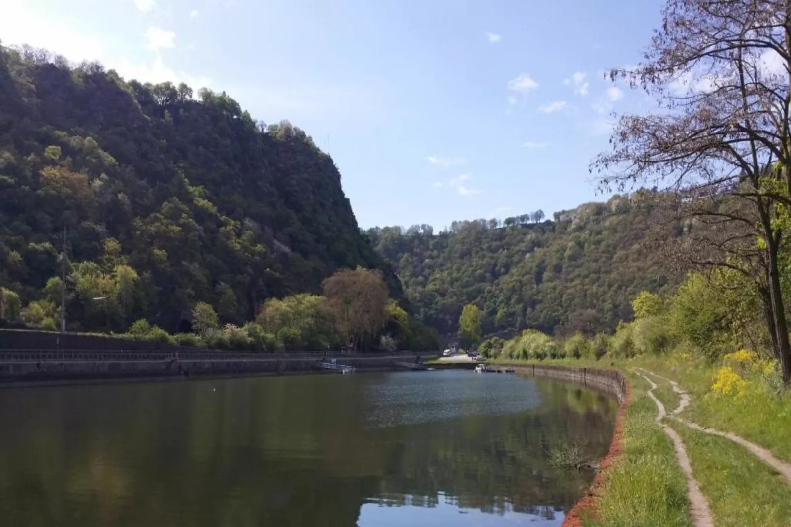 Ferienhaus und Bar St Goarshausen in der Loreley-Gebiete Sommer 5 km