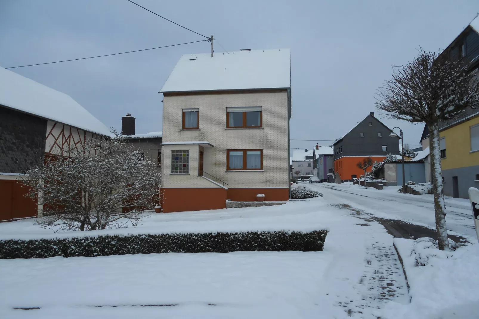 Ferienhaus Paula-Extérieur hiver
