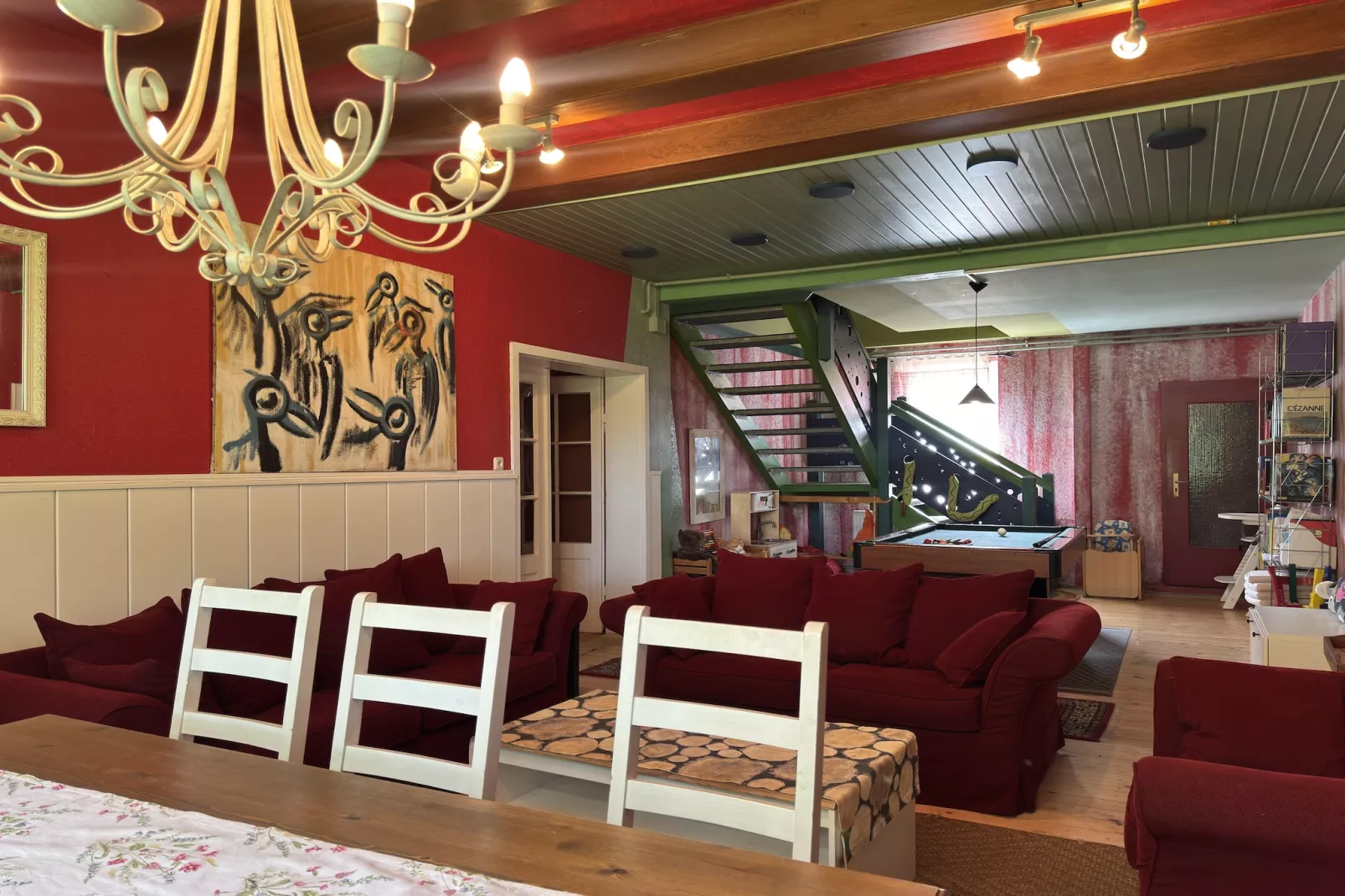 20 Personen-Living room
