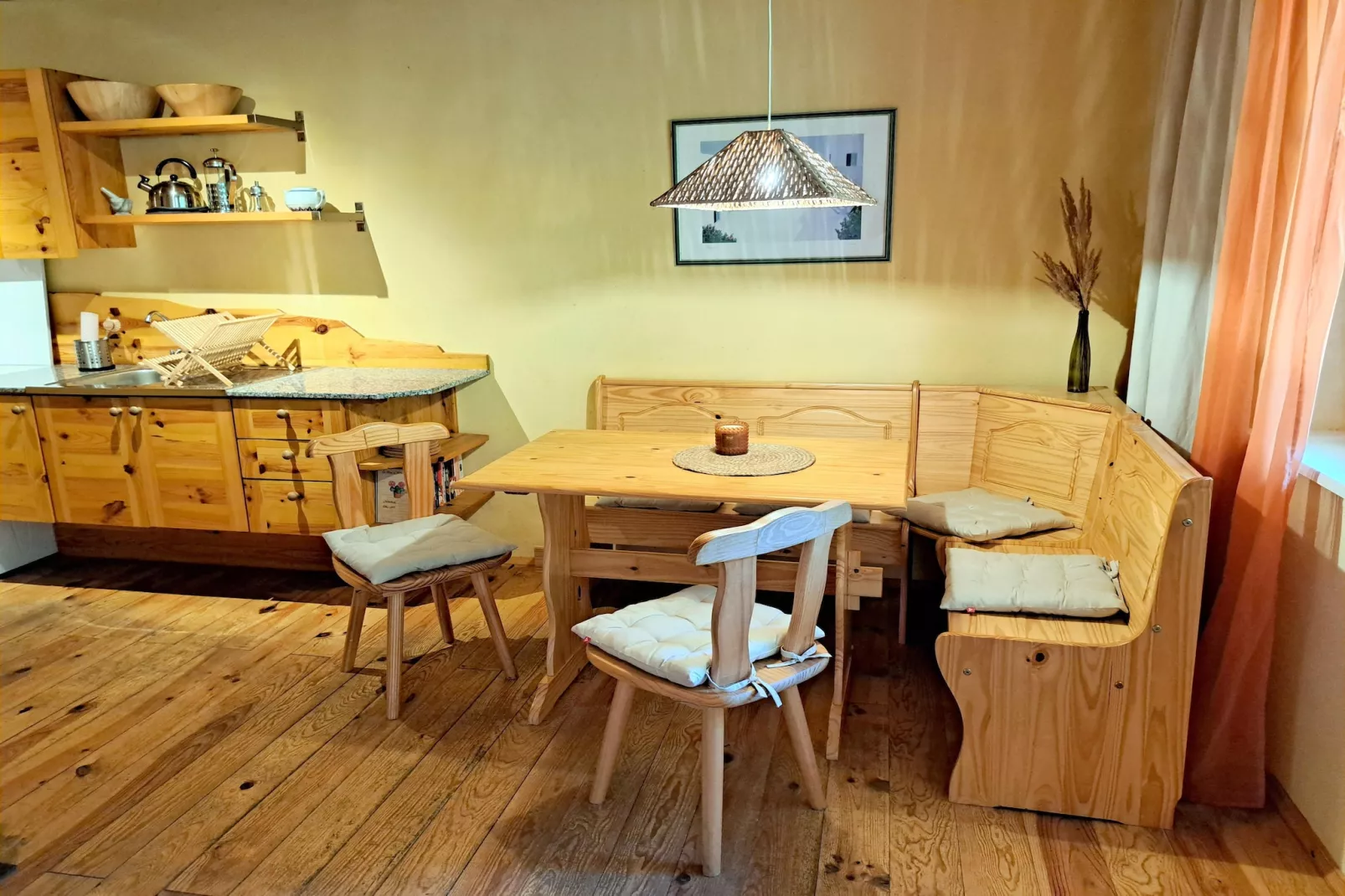 Holiday flats Forellenhof Dabo // Typ B 4 Erw  55 qm-Dining room
