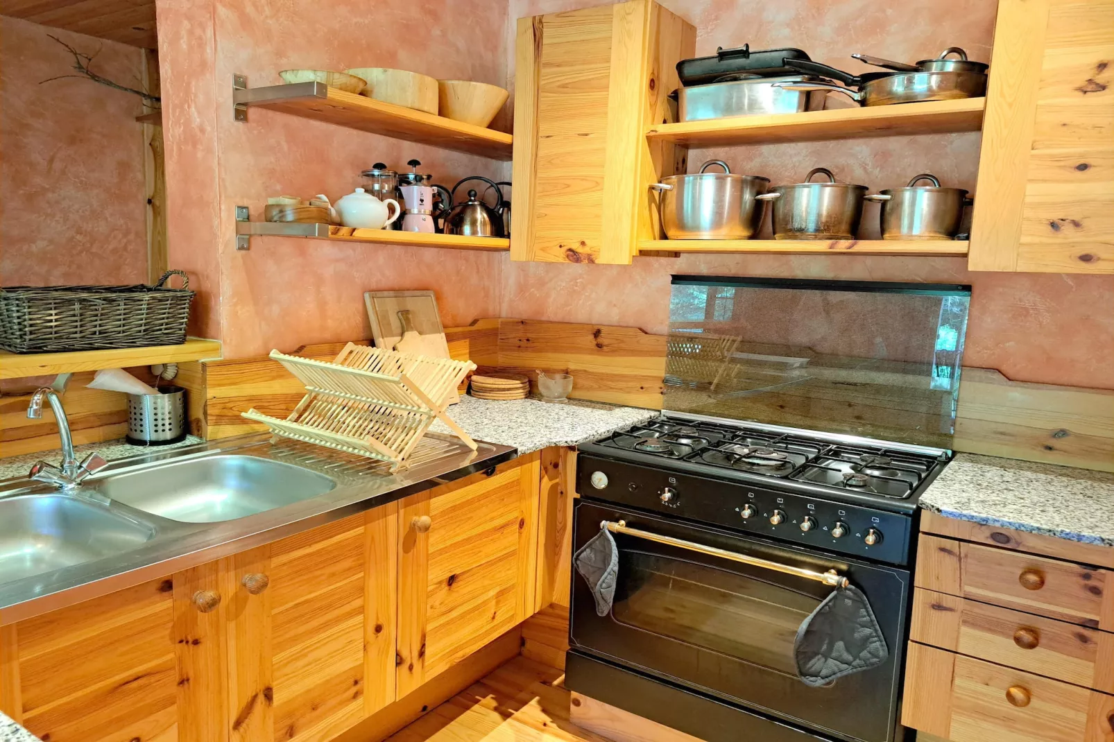 Holiday flats Forellenhof Dabo // Typ C 7 Pers 110 qm-Kitchen