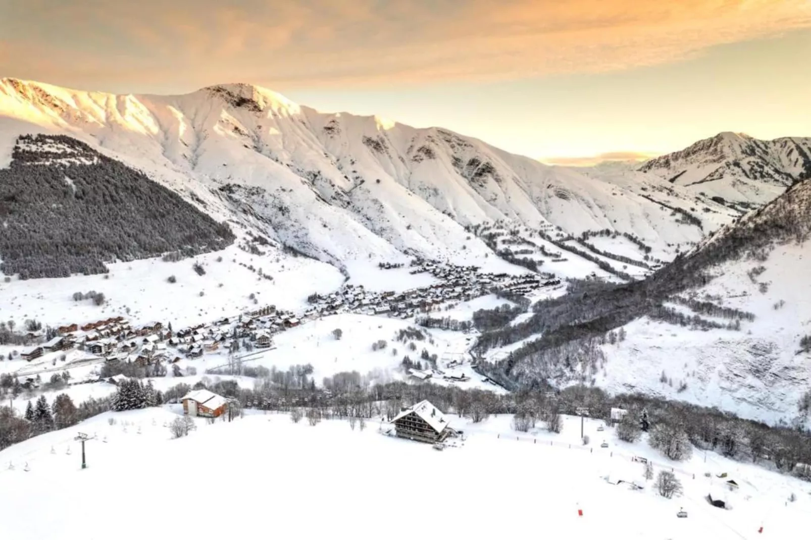 Les Chalets de l'Arvan II 2-Gebiet Winter 20 km