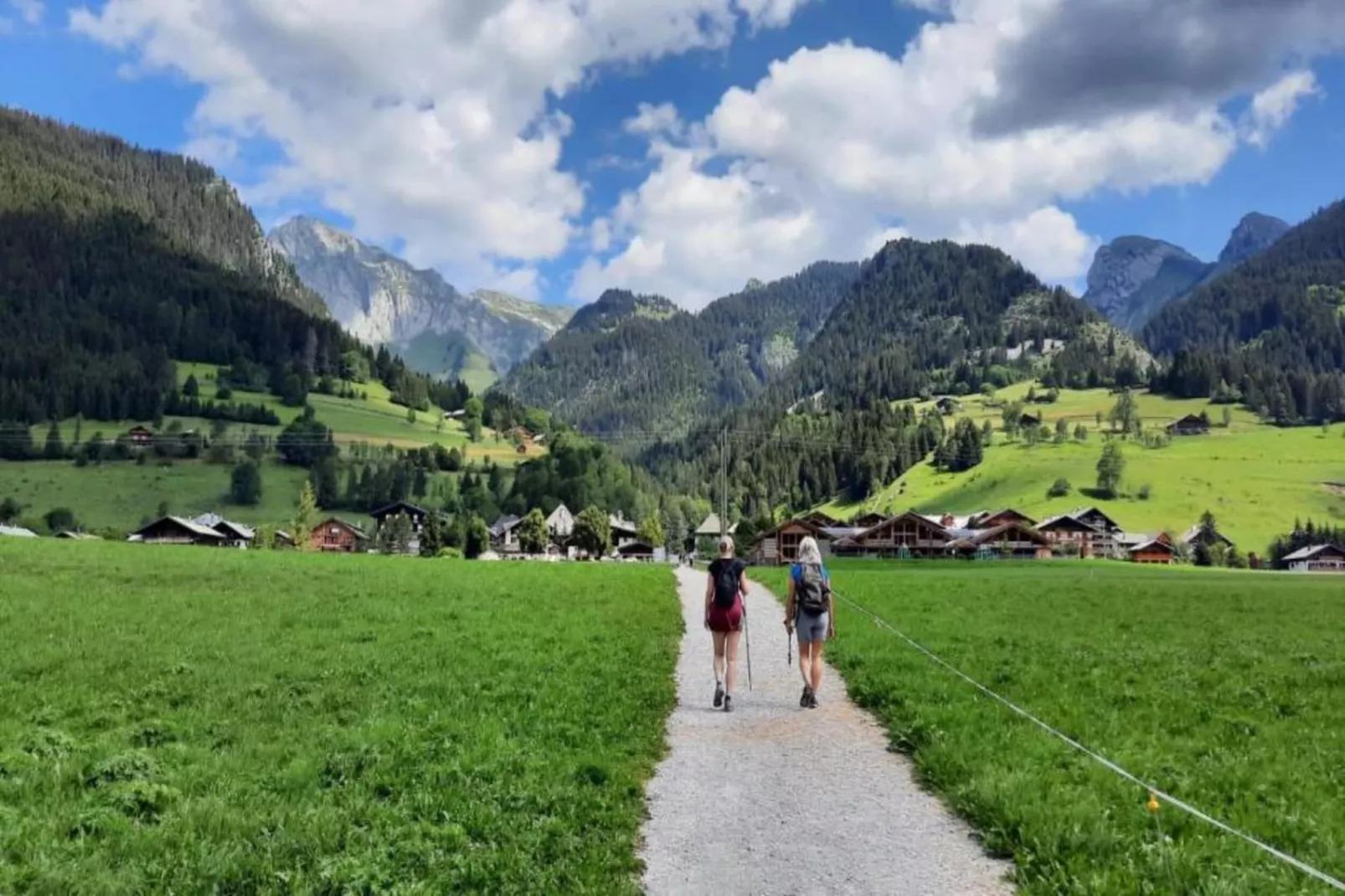 Chalet Montjoie-Gebiete Sommer 20 km