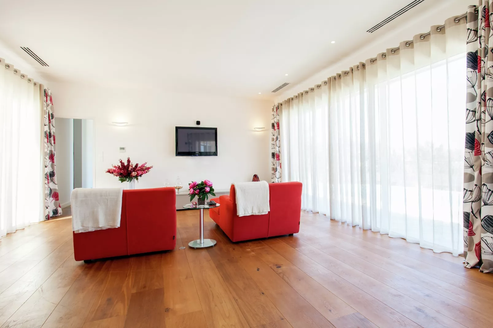 Villa le Mareret-Wohnzimmer